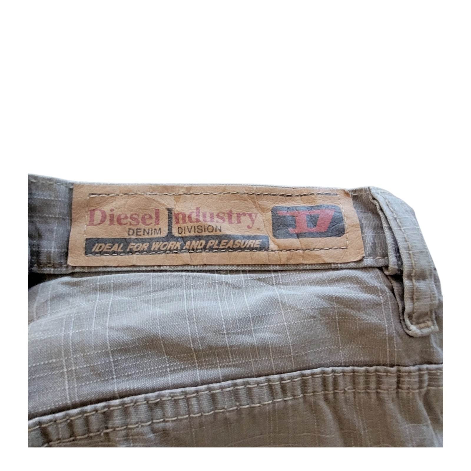 Diesel Industry Beige Jeans – W33 L34 - USASTARFASHION