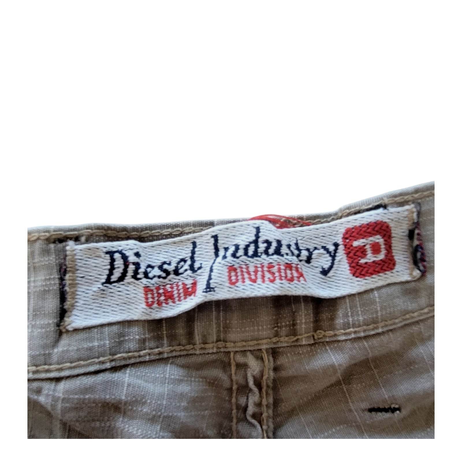 Diesel Industry Beige Jeans – W33 L34 - USASTARFASHION