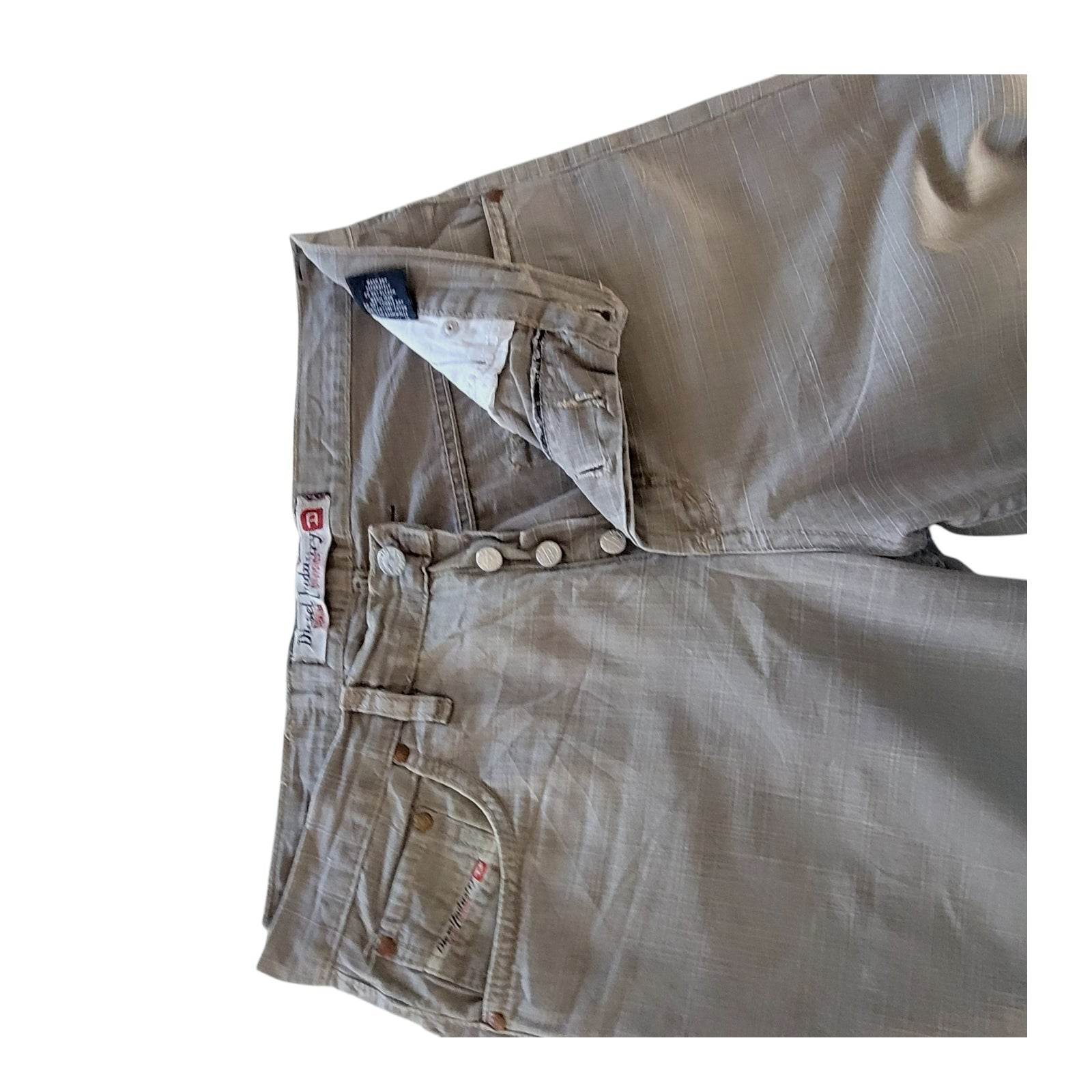 Diesel Industry Beige Jeans – W33 L34 - USASTARFASHION