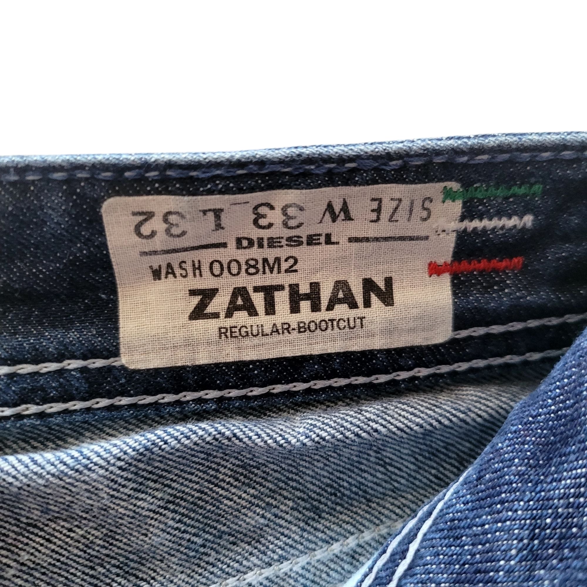 Diesel Zathan Regular Bootcut Jeans – W33 L32 - USASTARFASHION