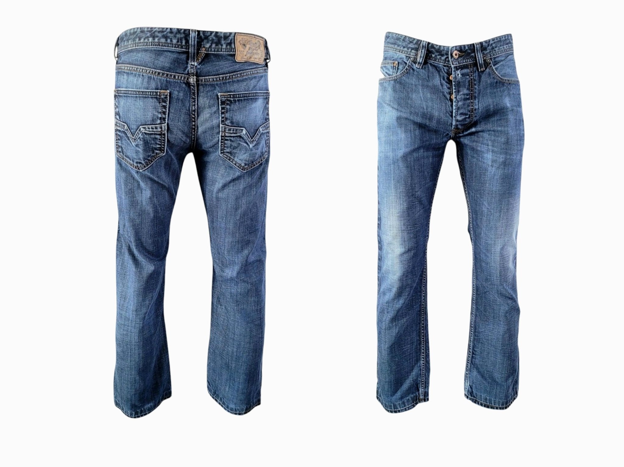 Diesel Larkee Regular Straight Jeans W33 L32 – Wash 0835H - USASTARFASHION