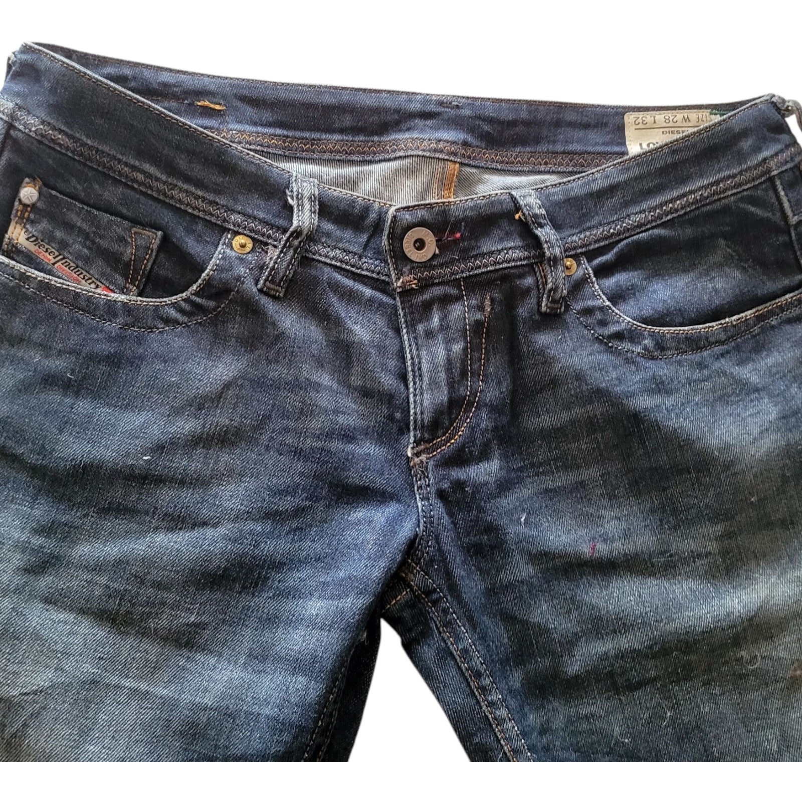 Diesel Lowky B.C. Jeans – W28 L32 – Made in Italy - USASTARFASHION