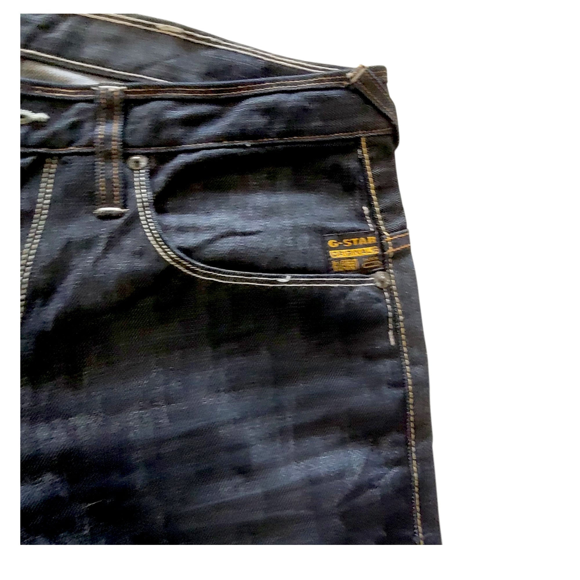 G - Star RAW 3301 Denim Jeans – W33 L32 – GS Raw Logo - USASTARFASHION