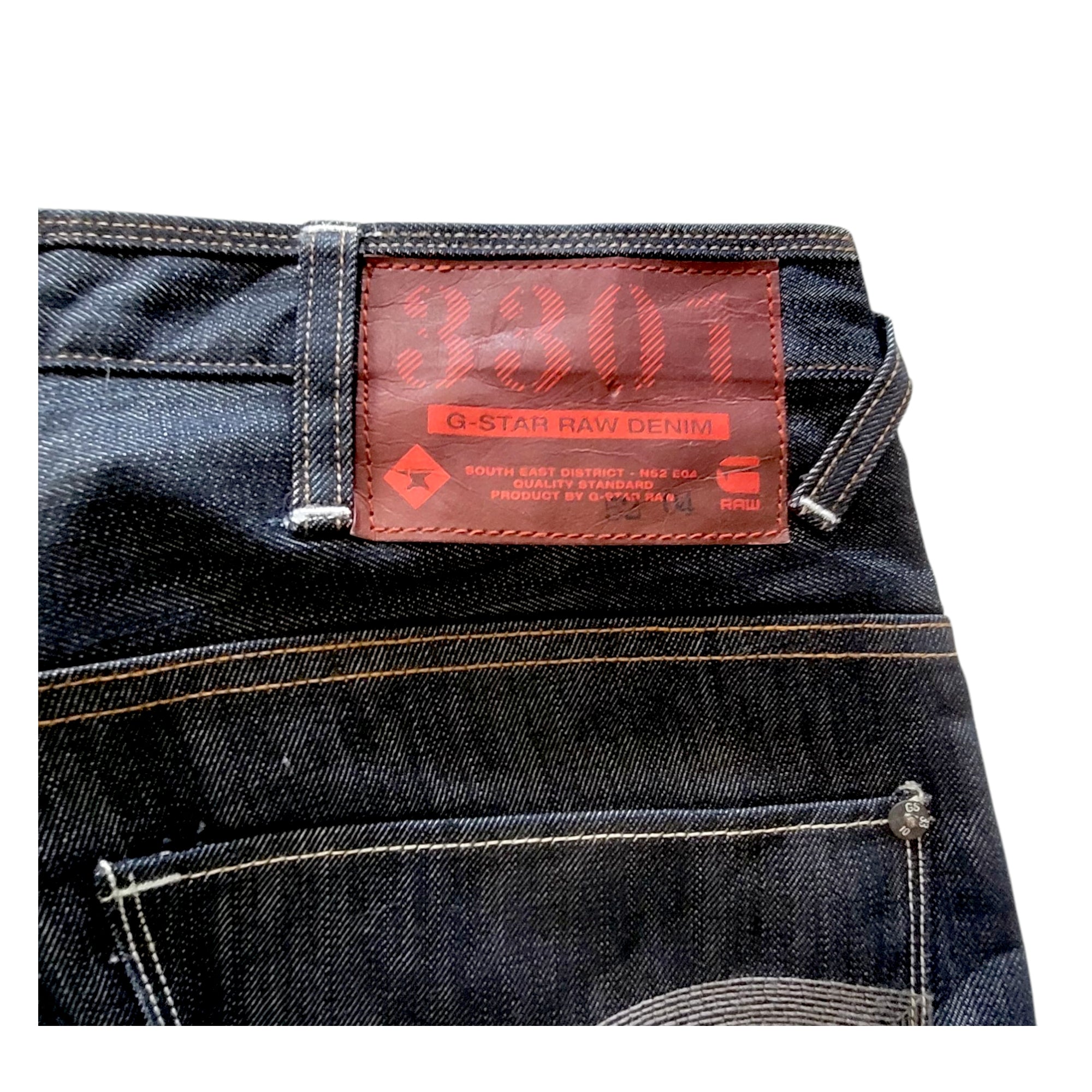 G - Star RAW 3301 Denim Jeans – W33 L32 – GS Raw Logo - USASTARFASHION
