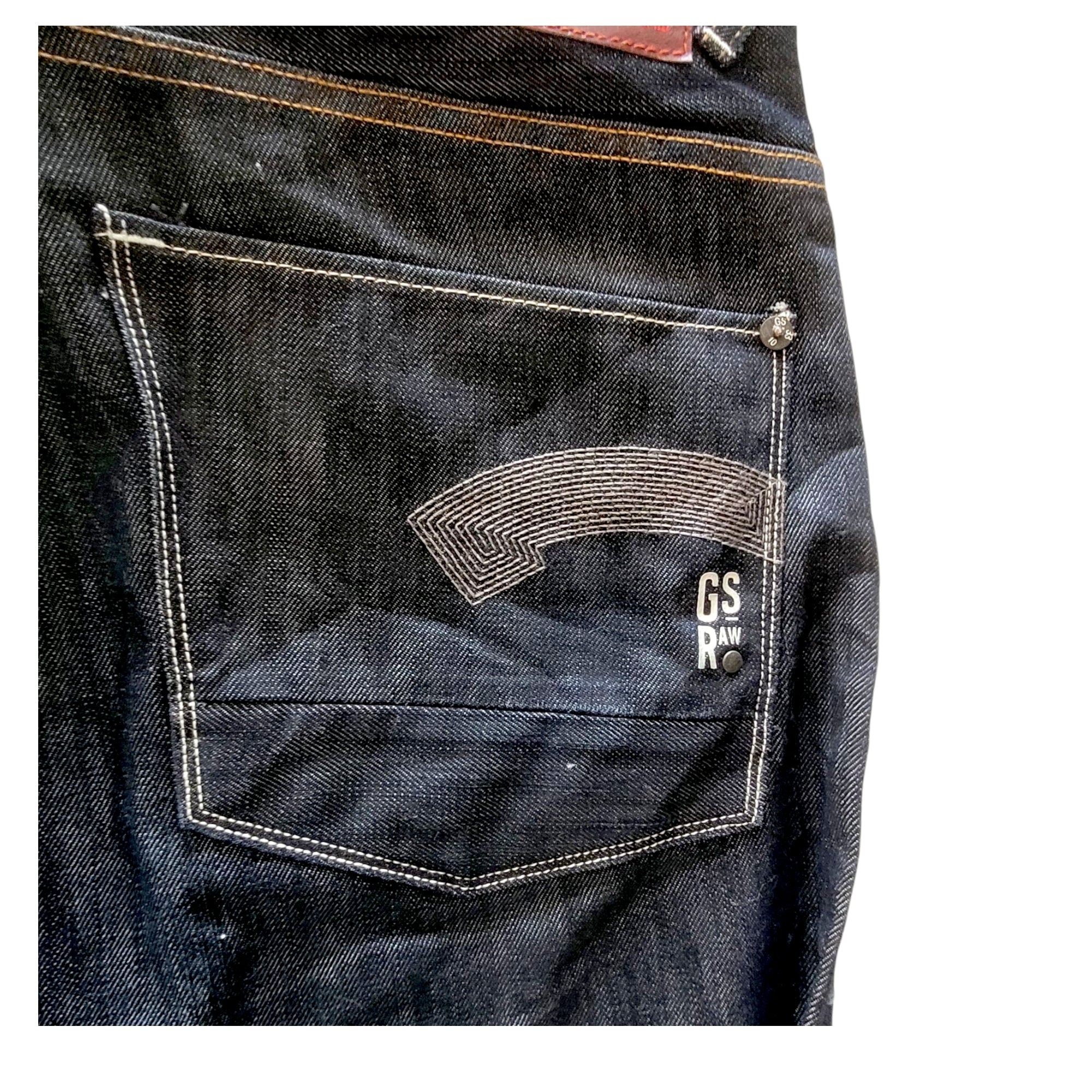 G - Star RAW 3301 Denim Jeans – W33 L32 – GS Raw Logo - USASTARFASHION