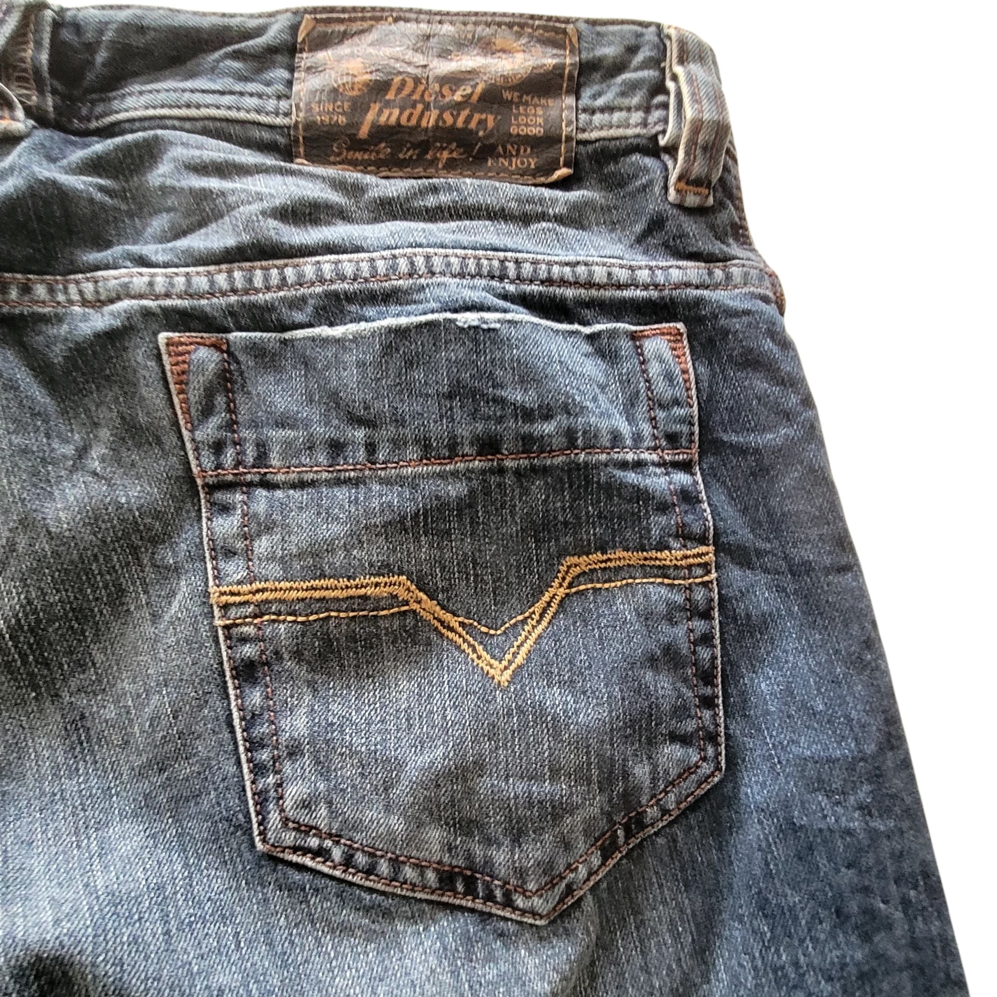 Diesel Safado ORBE4 W32 L30 Regular Slim - Straight Jeans - USASTARFASHION