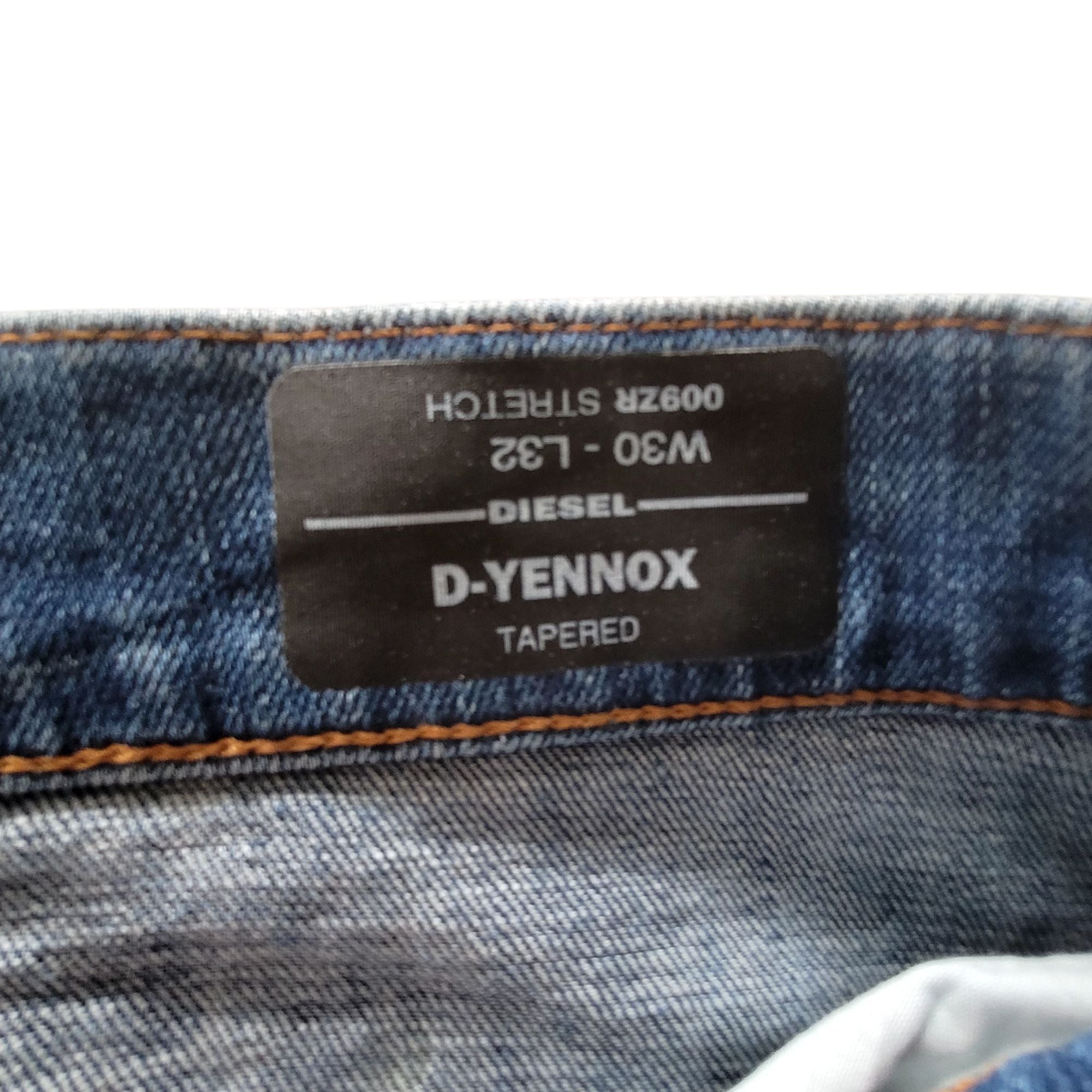 Used Diesel D - Yennox W30 L32 Tapered Fit Jeans – Grade A - USASTARFASHION