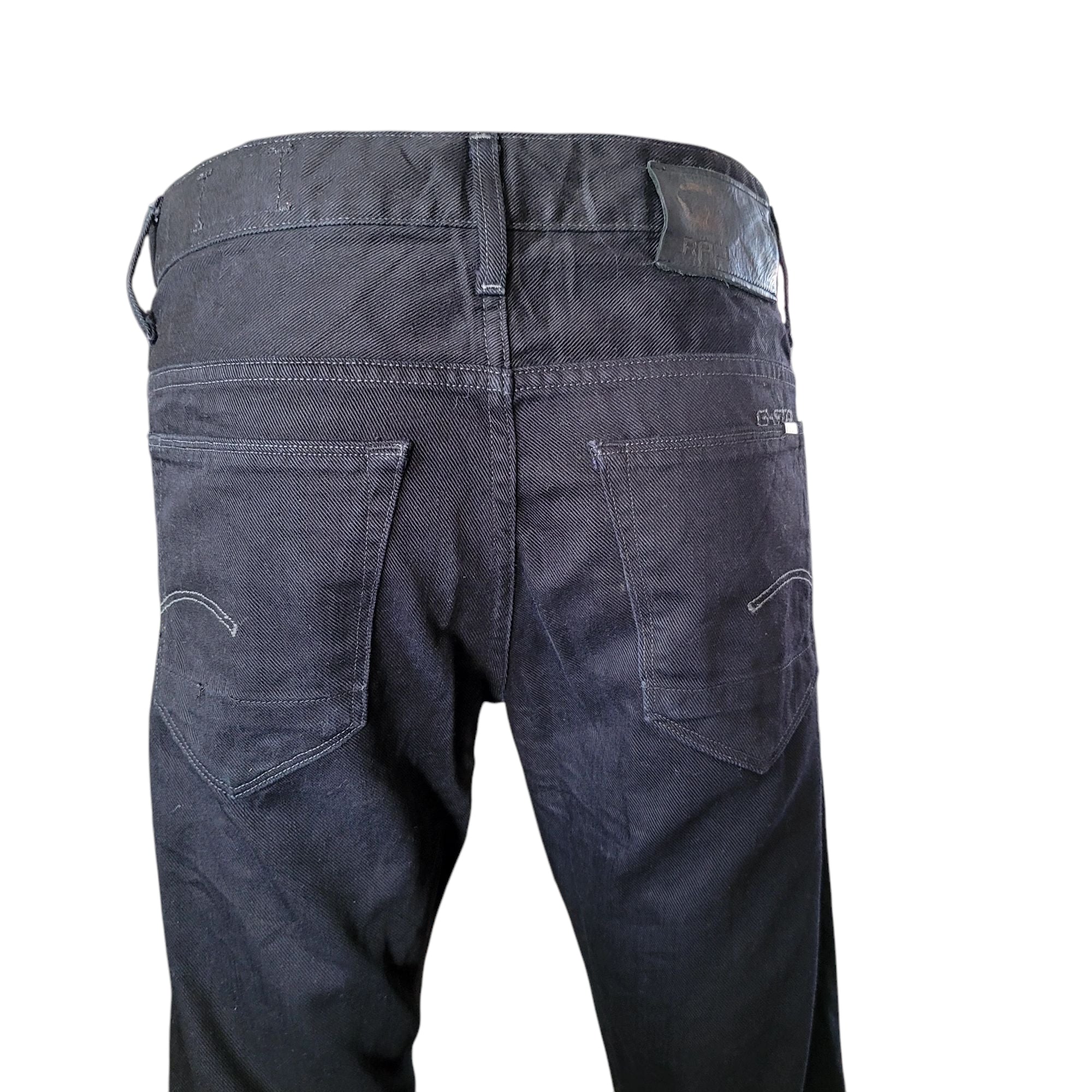 Vintage G - Star RAW 3301 Slim W33 L34 Made in Italy Jeans - USASTARFASHION