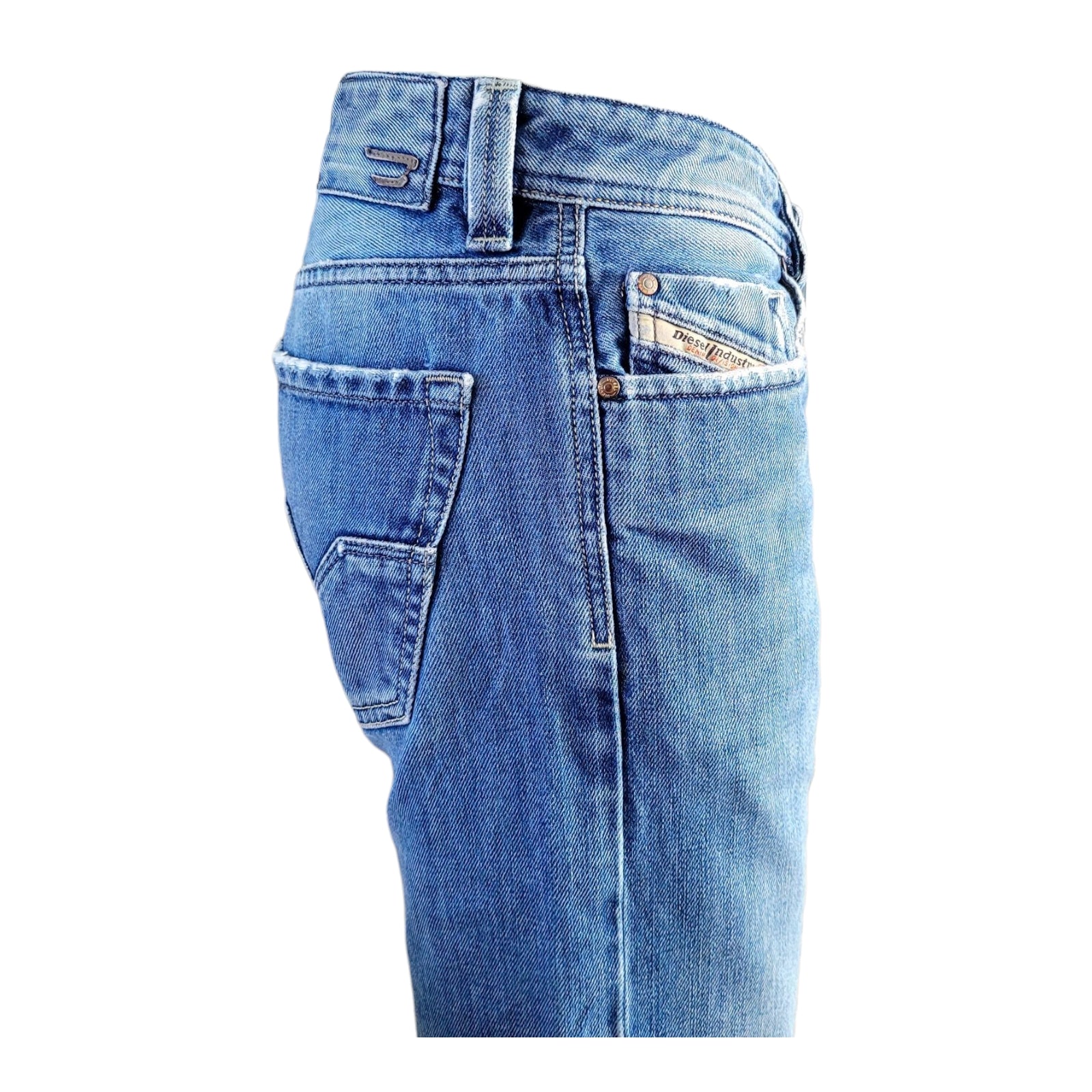 Vintage Diesel Larkee Straight Jeans – W30 L29 – Light Wash Denim - USASTARFASHION