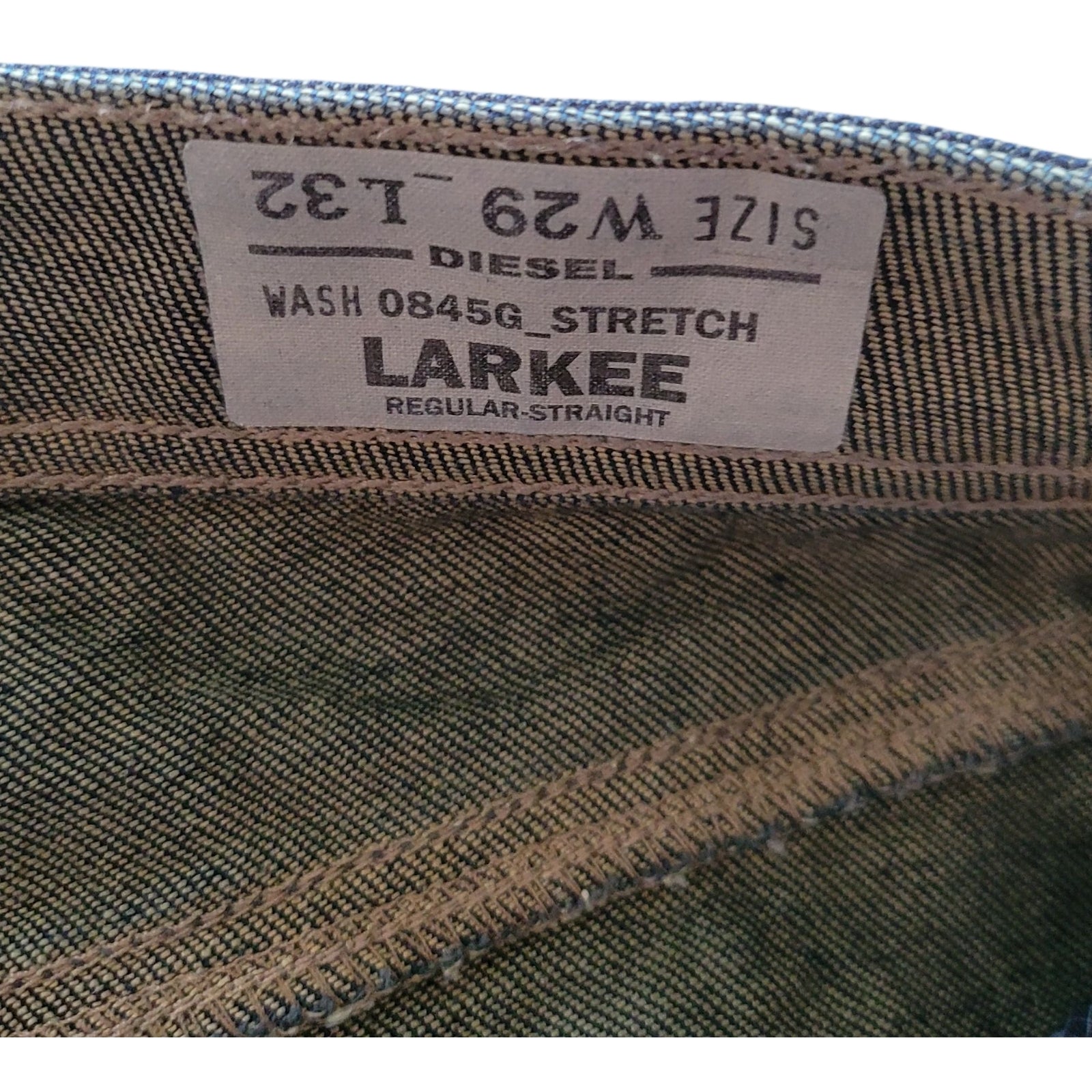 Vintage Diesel Larkee Jeans W29 L32 – Wash 0845G – Stretch Fit - USASTARFASHION