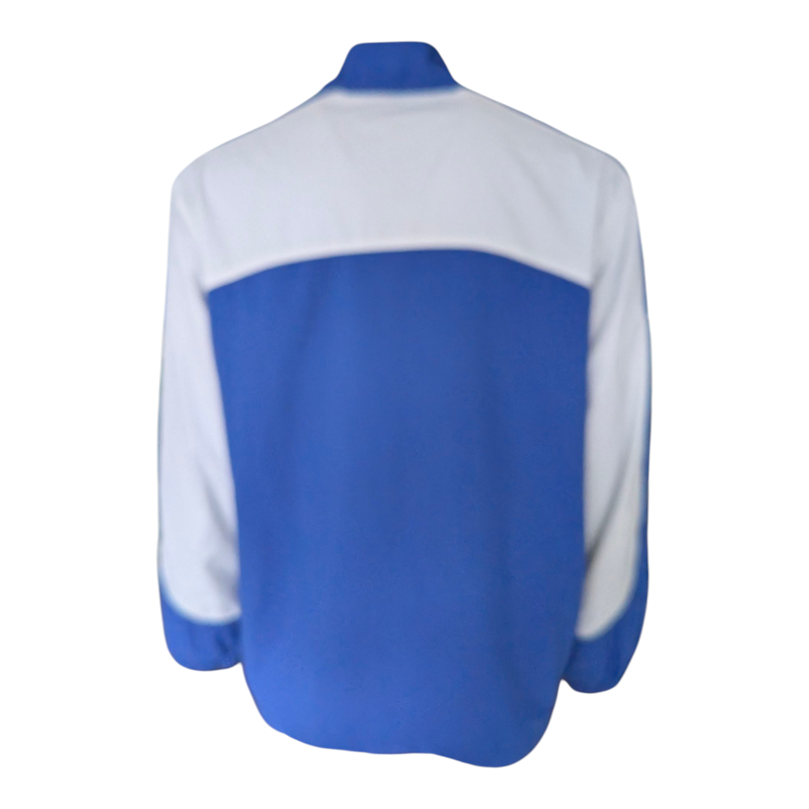 Nike Team Jacket Men’s XL Blue White Track Top Vintage Full Zip Mesh Lined - USASTARFASHION