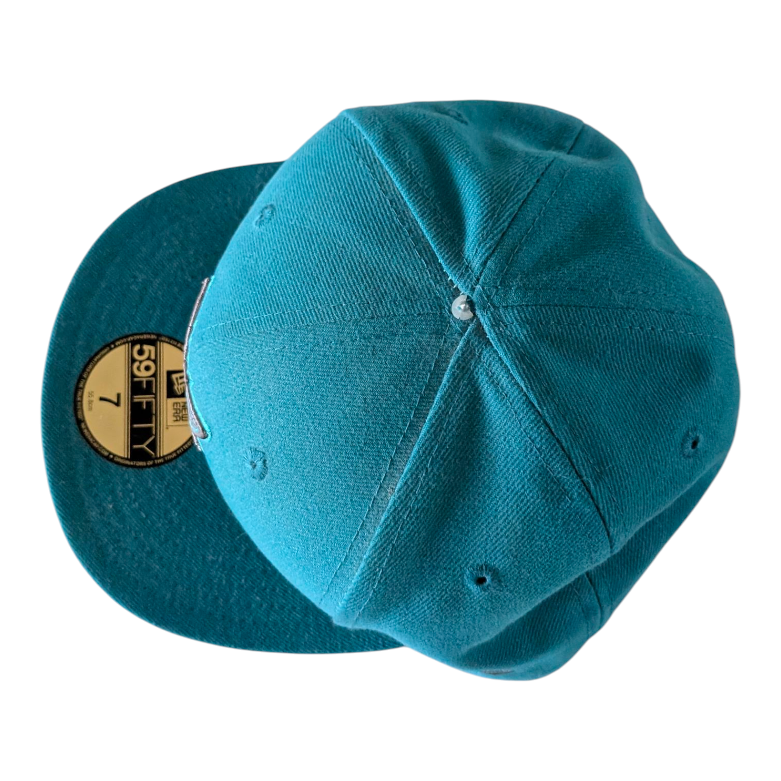 New Era 59FIFTY Minnesota Timberwolves NBA Fitted Cap Hat Size 7 Teal - USASTARFASHION