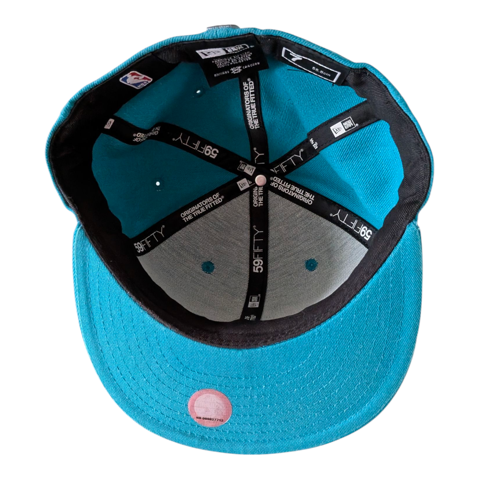 New Era 59FIFTY Minnesota Timberwolves NBA Fitted Cap Hat Size 7 Teal - USASTARFASHION