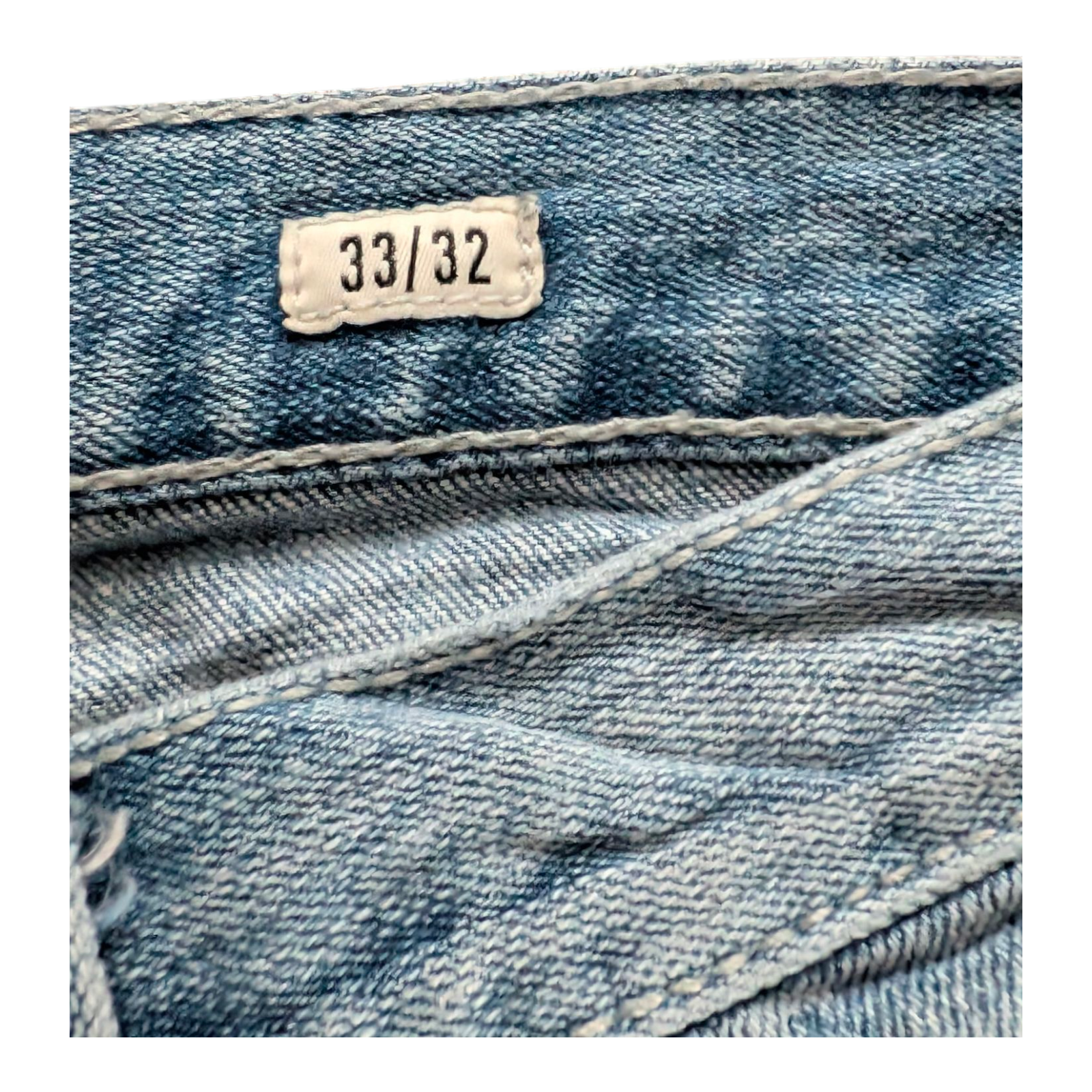 Ariat M7 Slim Fit Jeans W33 L32 Straight Leg Light Wash Denim Cowboy Western - USASTARFASHION