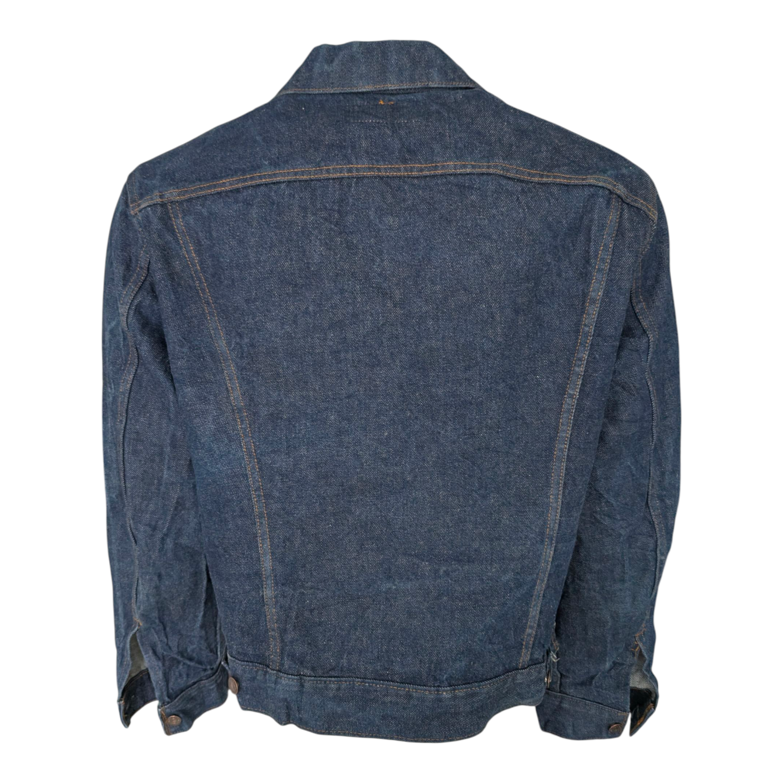 Vintage Levi’s Denim Trucker Jacket 70506 0217 Made in USA Blue Size 46 - USASTARFASHION
