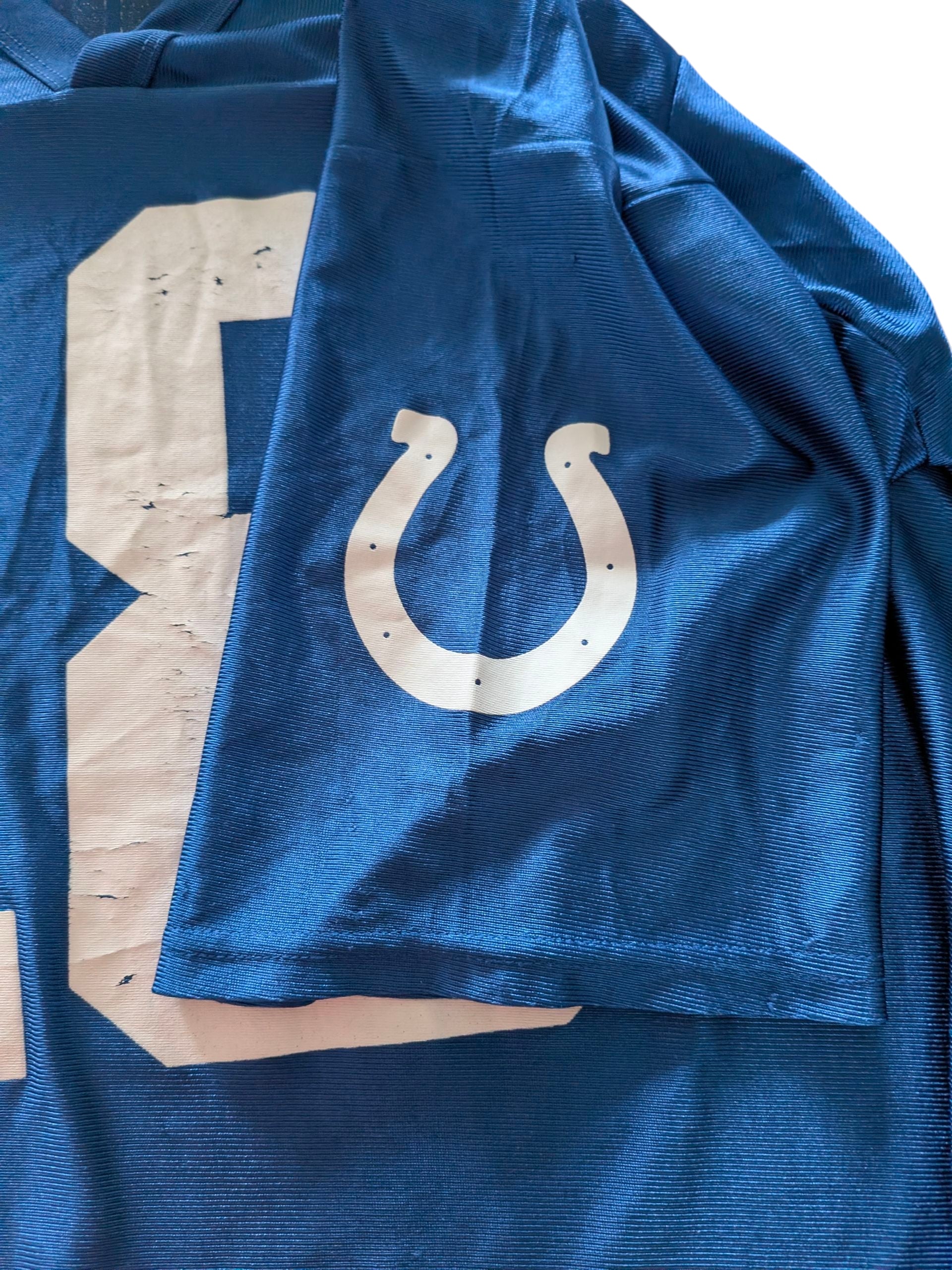 NFL Players Indianapolis Colts #18 Peyton Manning Jersey — Men’s XL - USASTARFASHION