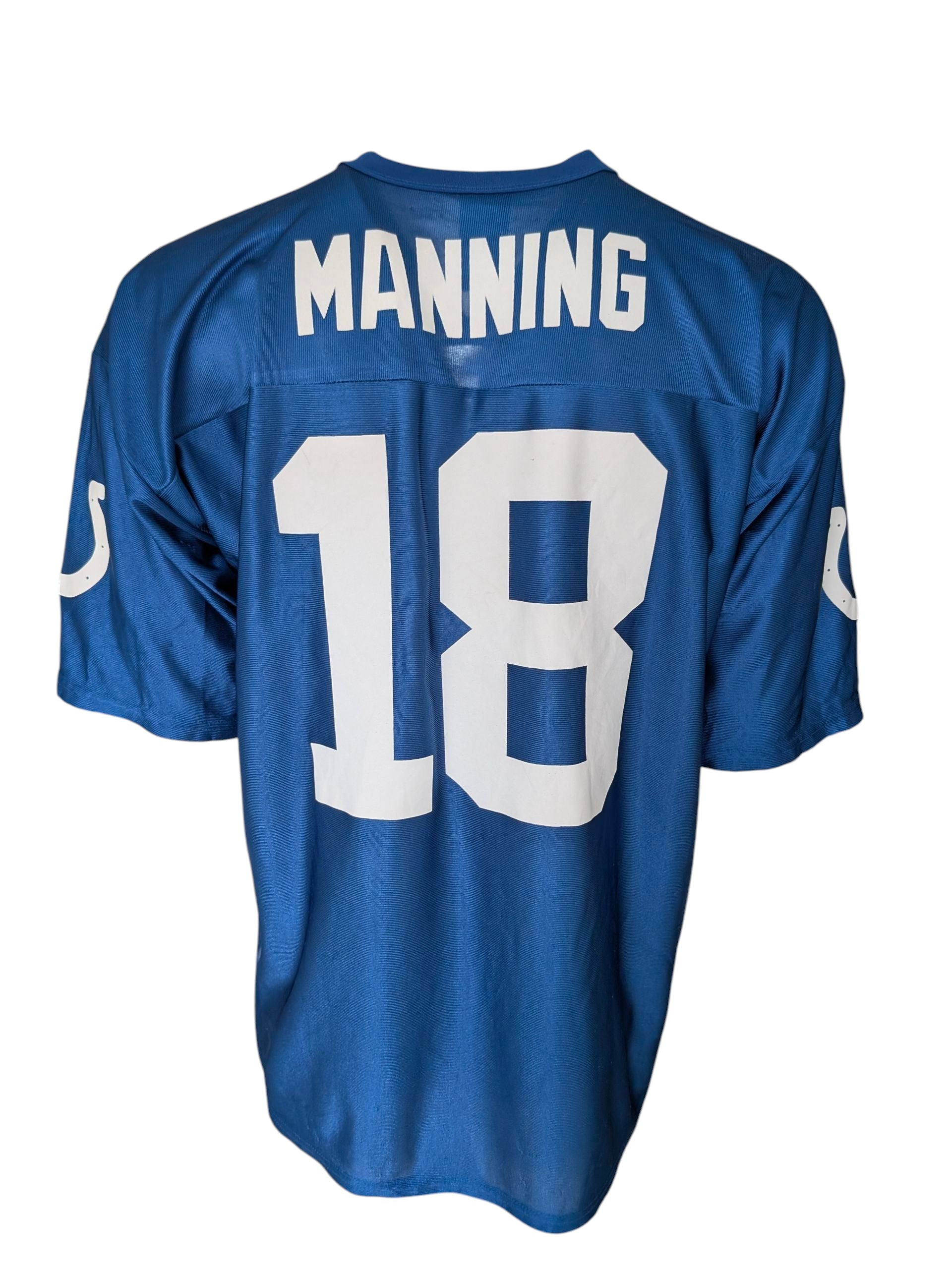NFL Players Indianapolis Colts #18 Peyton Manning Jersey — Men’s XL - USASTARFASHION