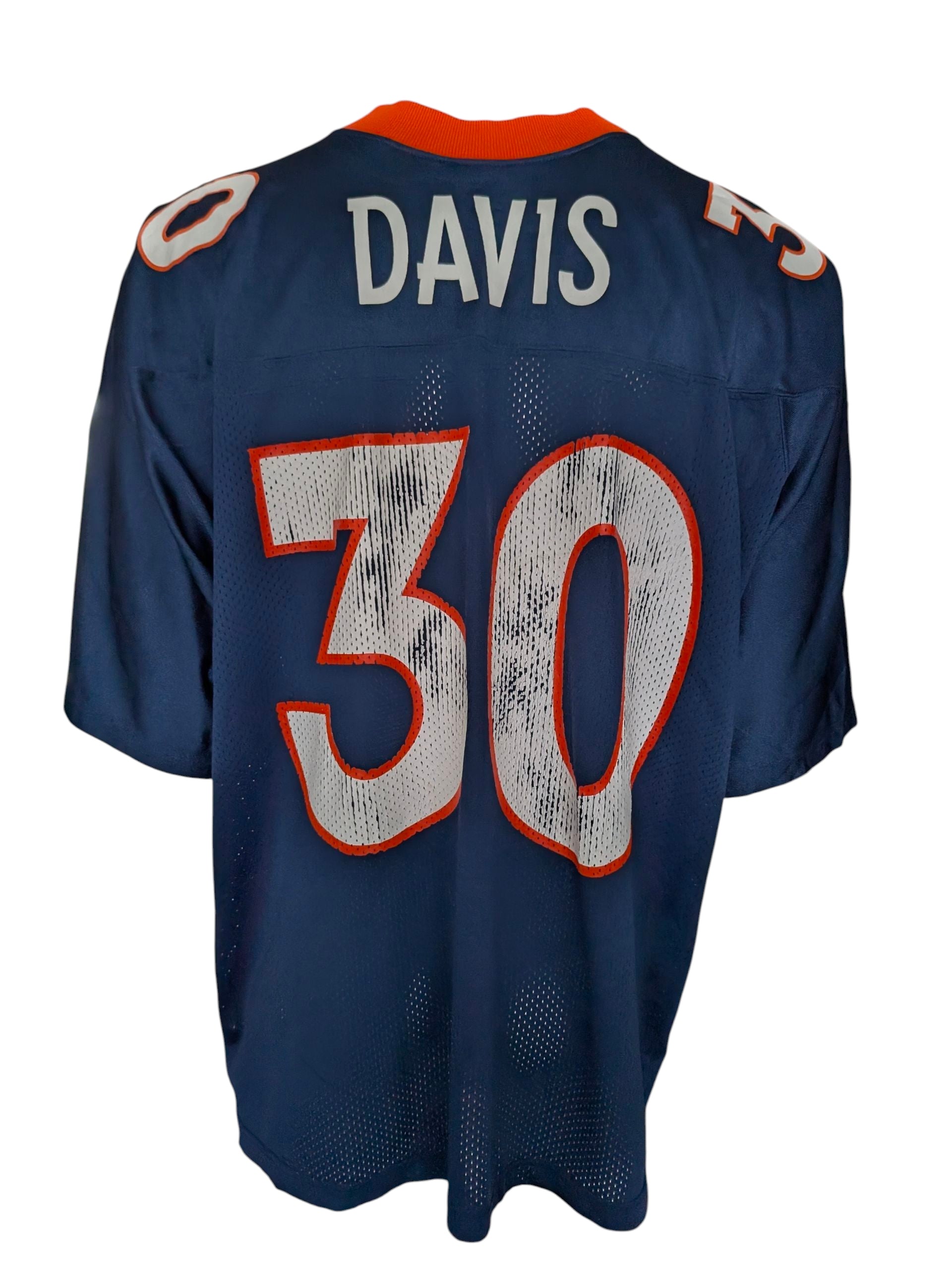 Nike Team Denver Broncos #30 Terrell Davis Jersey — Men’s L - USASTARFASHION