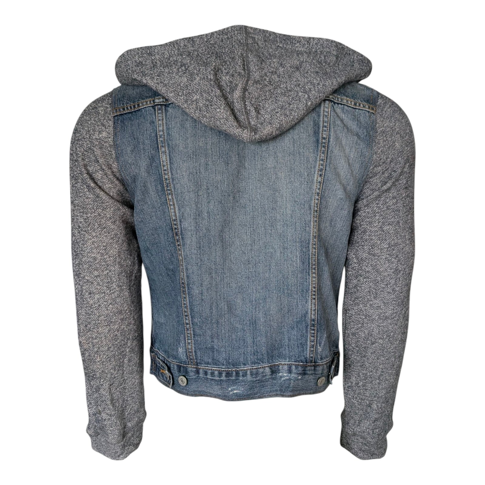 Levi’s Denim Hoodie Trucker Jacket – Size L - USASTARFASHION