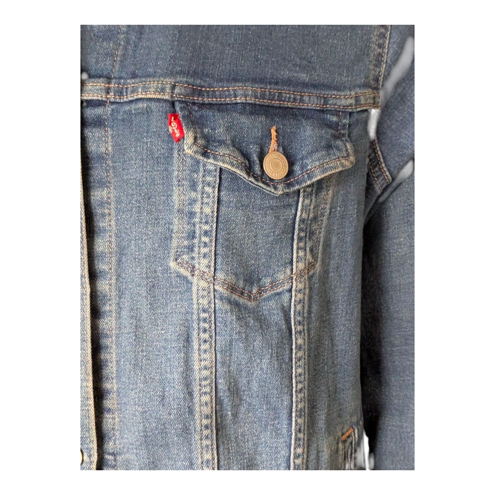 Levi’s Women’s Stretch Denim Jacket – Size 2X – Early/Mid 2000s – Grade A