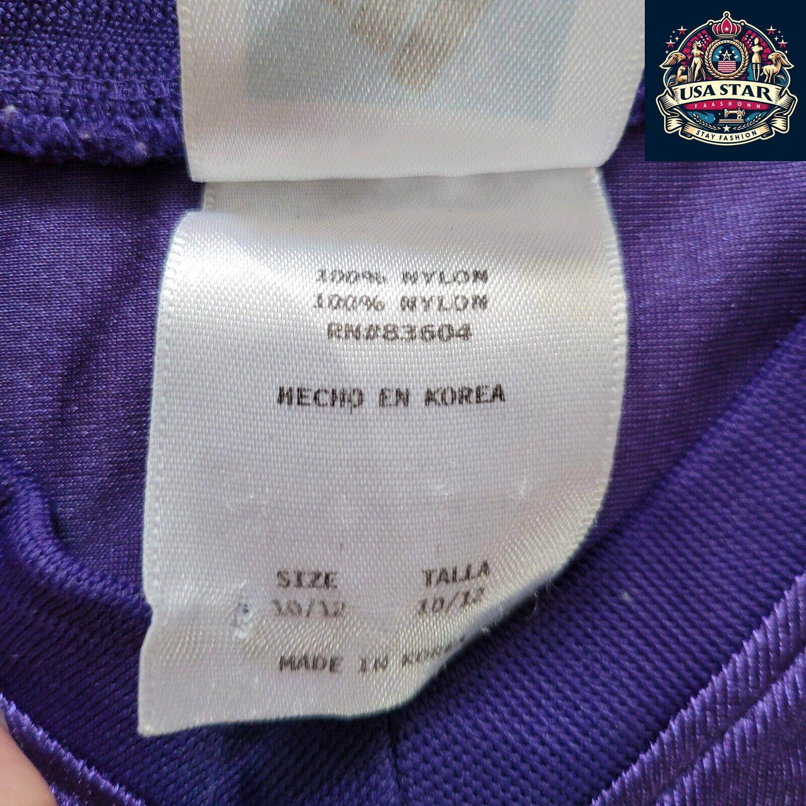 Adidas Daunte Culpepper 11 Minnesota Vikings Jersey Kids Purple Youth Size M (10 - 12) - USASTARFASHION
