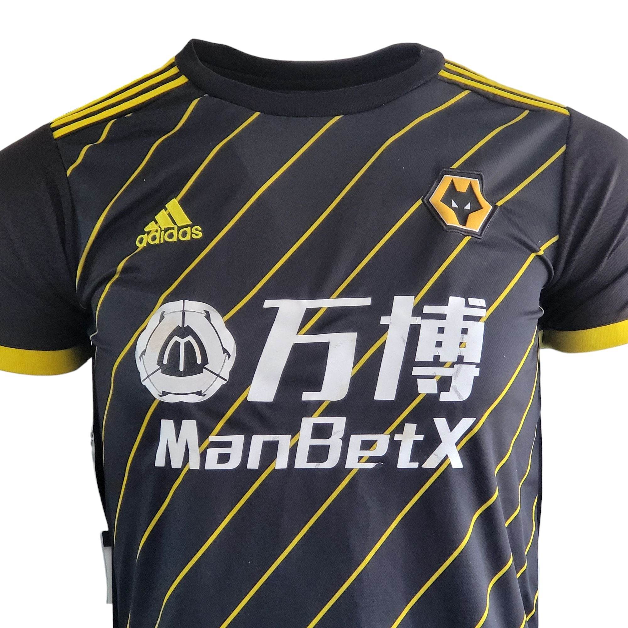 Wolverhampton Wanderers FC 2019 Adidas Away Shirt - Youth Large - USASTARFASHION