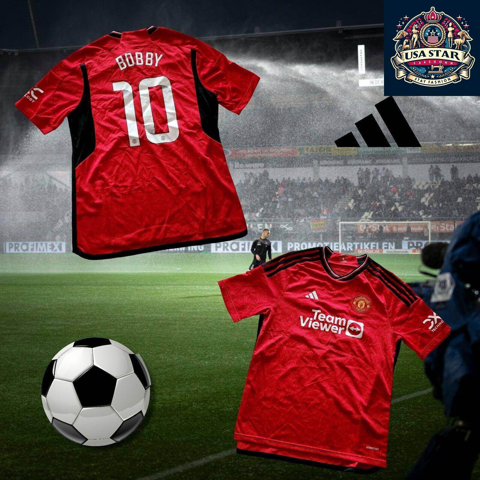 Adidas Manchester United Jersey 2023/24 Youth XL 15 - 16 Years Red Aeroready Sustainable Design - USASTARFASHION