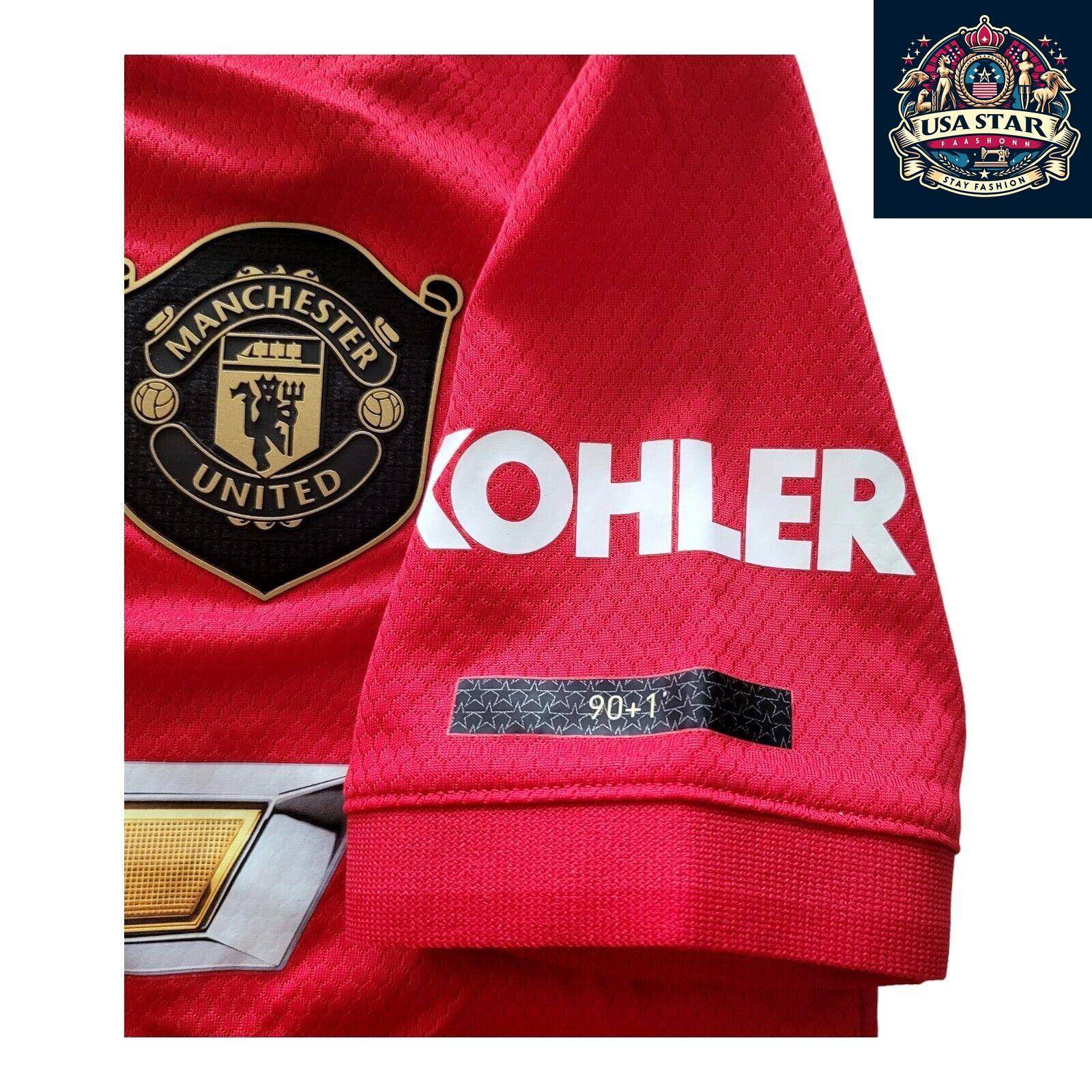 Adidas Manchester United Youth Jersey Archour 1 Red Soccer Shirt for Boys (9 - 10 Years) - USASTARFASHION