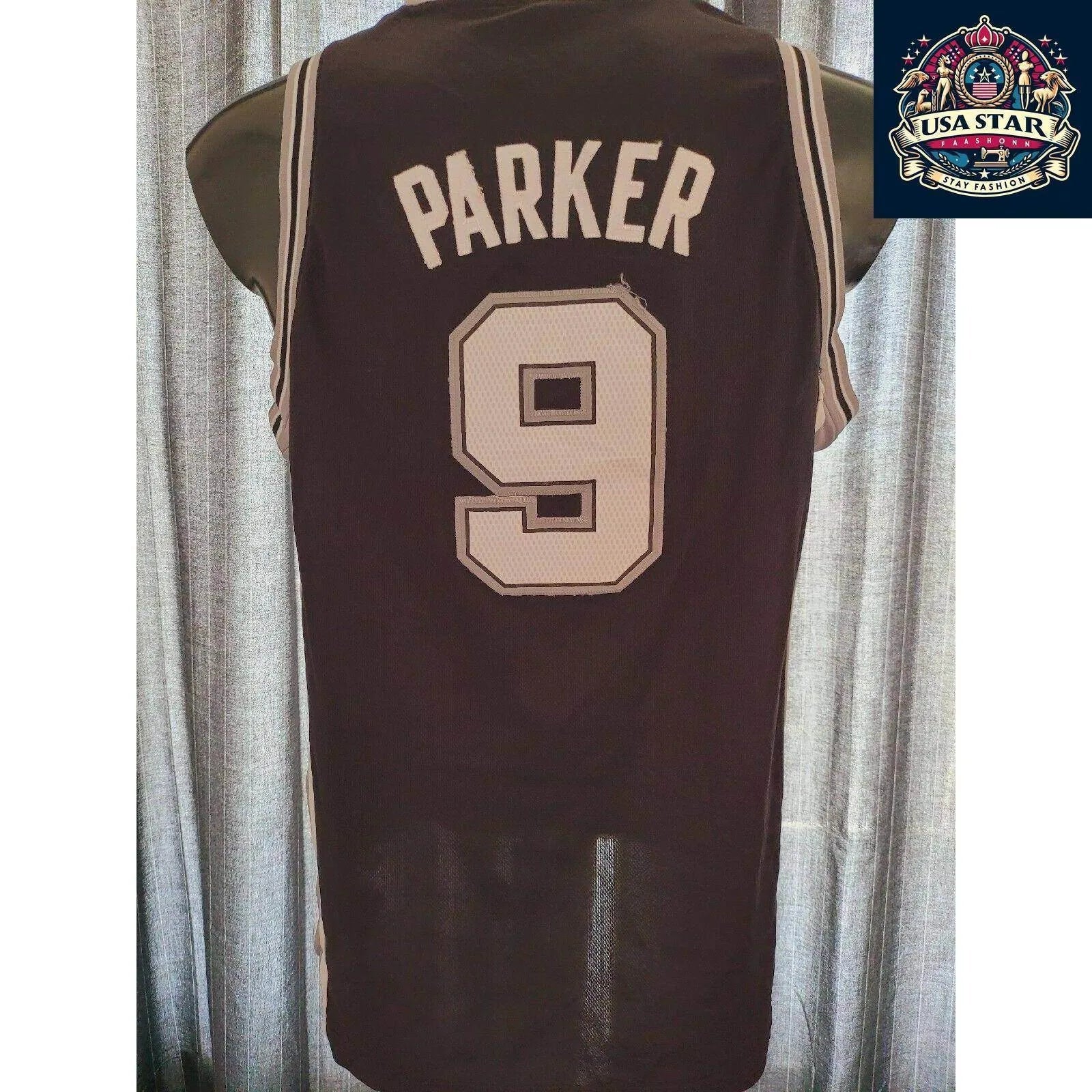 Adidas Tony Parker Jersey 9 San Antonio Spurs Youth Large – Authentic NBA Apparel for Young Fans - USASTARFASHION
