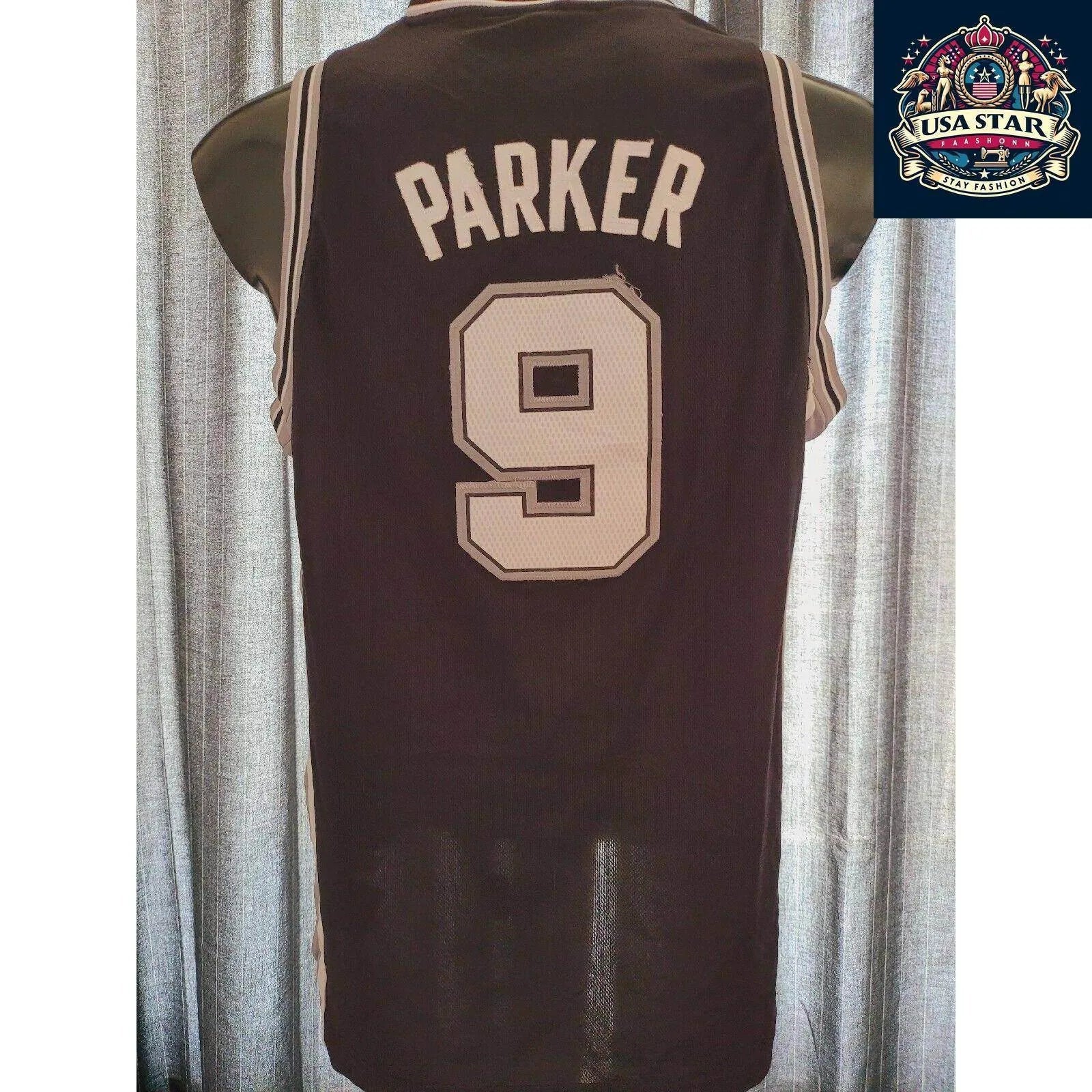 Adidas Tony Parker Jersey 9 San Antonio Spurs Youth Large – Authentic NBA Apparel for Young Fans - USASTARFASHION