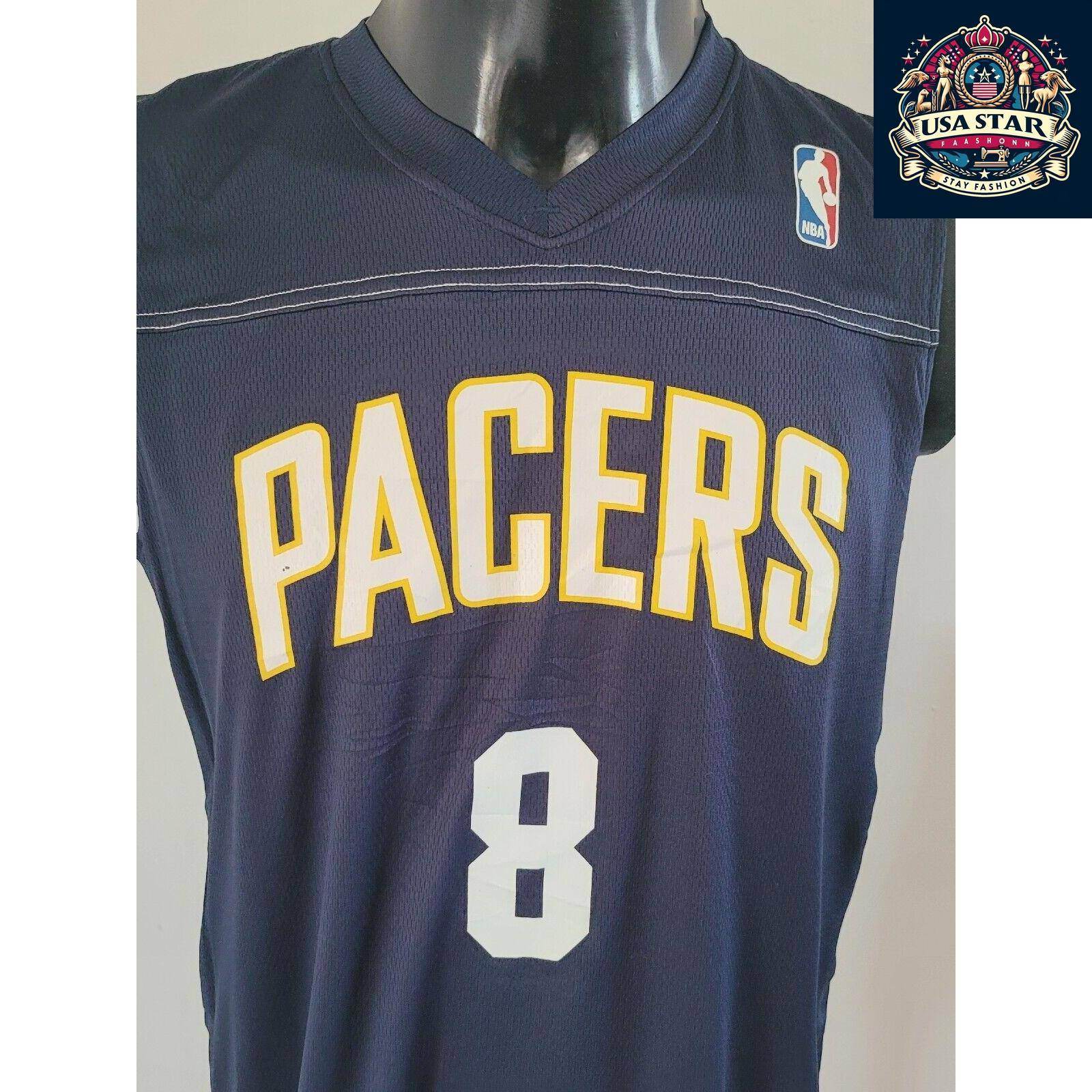 Adult NBA Pacers Reversible Jersey by Alleson Athletic - DX Large, Lightweight, Two Styles - USASTARFASHION