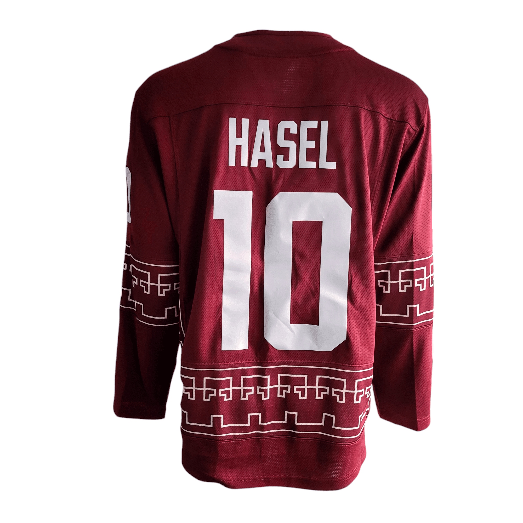 Arizona Coyotes Jersey - Fanatics Breakaway, Hasel 10, Men's Medium, Maroon - USASTARFASHION