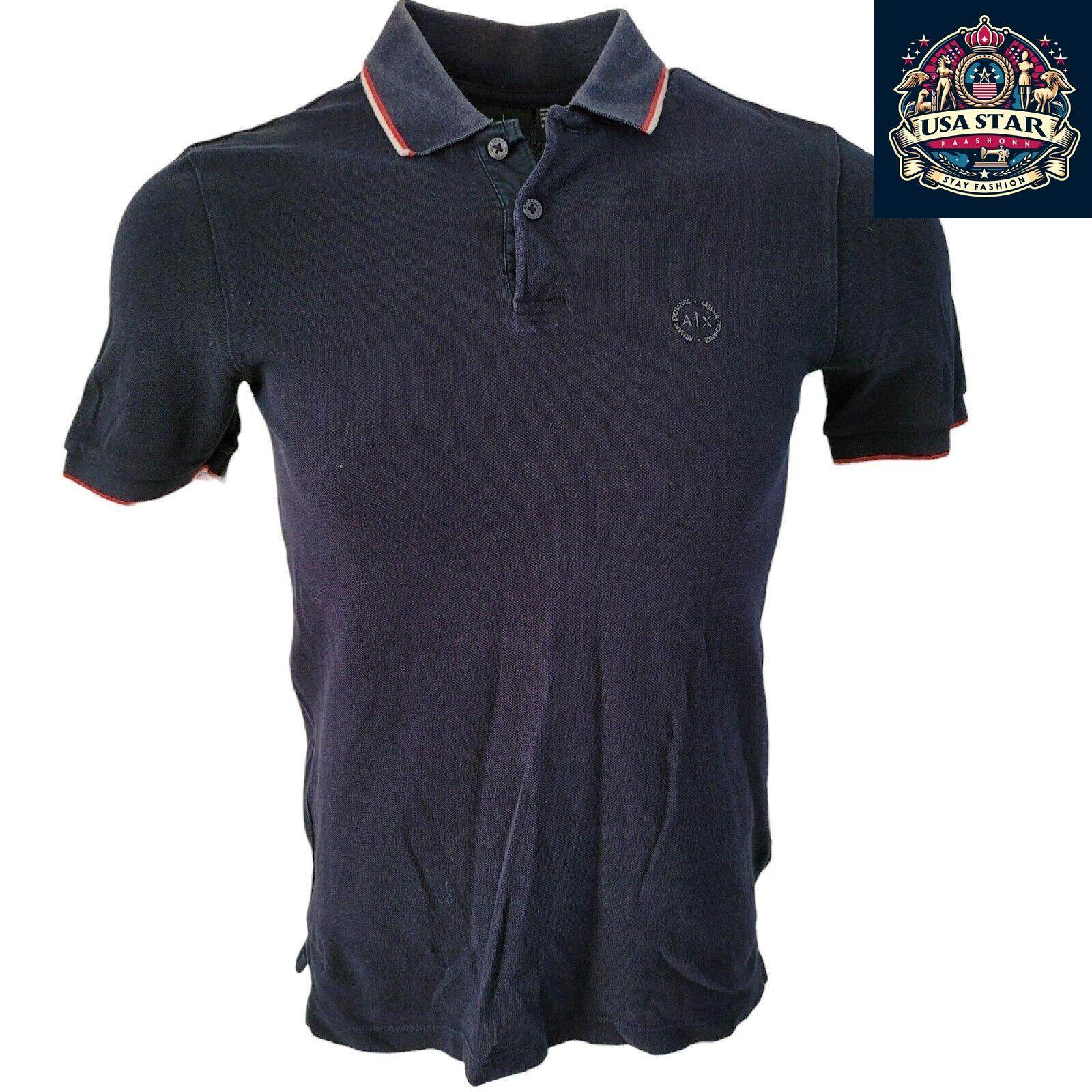 Armani Exchange T-Shirt Men XS - Stylish Tee in Breathable Fabric, Grade A Vintage Condition - USASTARFASHION