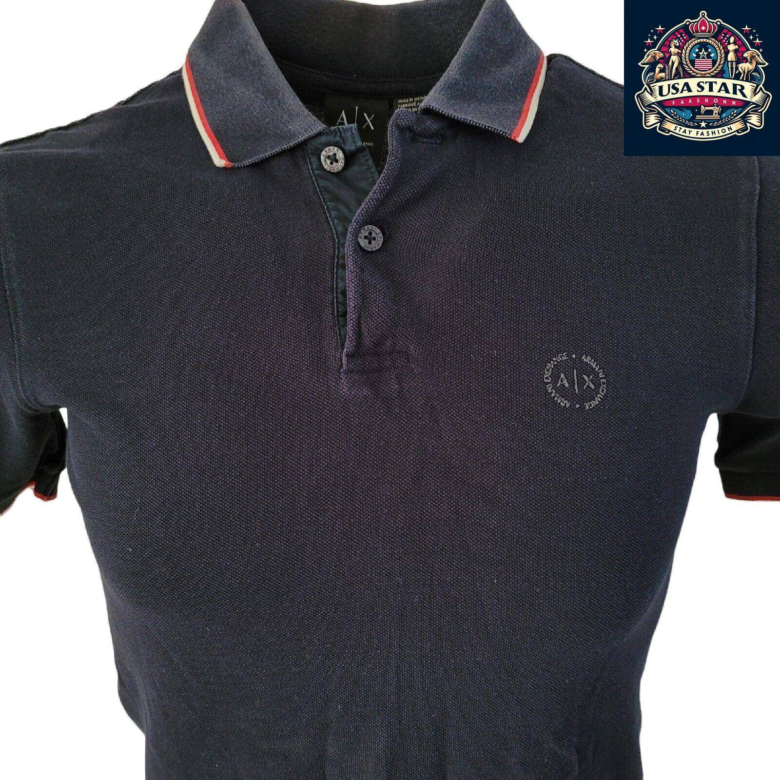 Armani Exchange T-Shirt Men XS - Stylish Tee in Breathable Fabric, Grade A Vintage Condition - USASTARFASHION