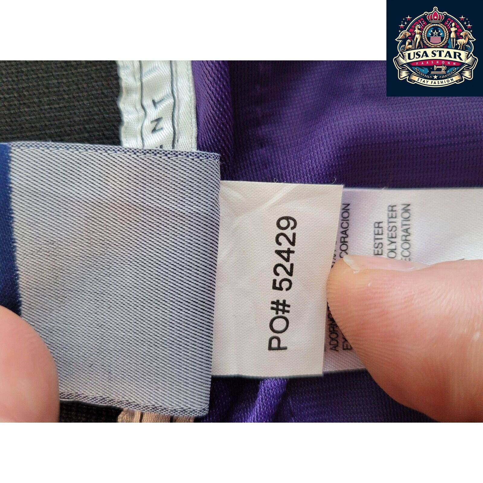 Baltimore Ravens Jersey Youth XL Flacco 5 Reebok Purple Durable Comfort High - Quality Fabric - USASTARFASHION