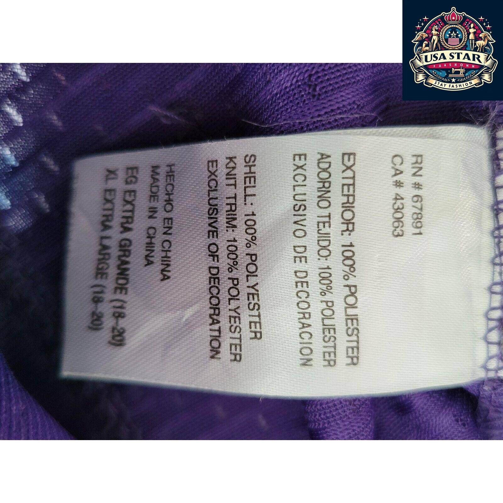 Baltimore Ravens Youth Jersey, Ray Rice 27 XL 18 - 20 by NIKE - Stylish Purple, Comfortable Fit - USASTARFASHION