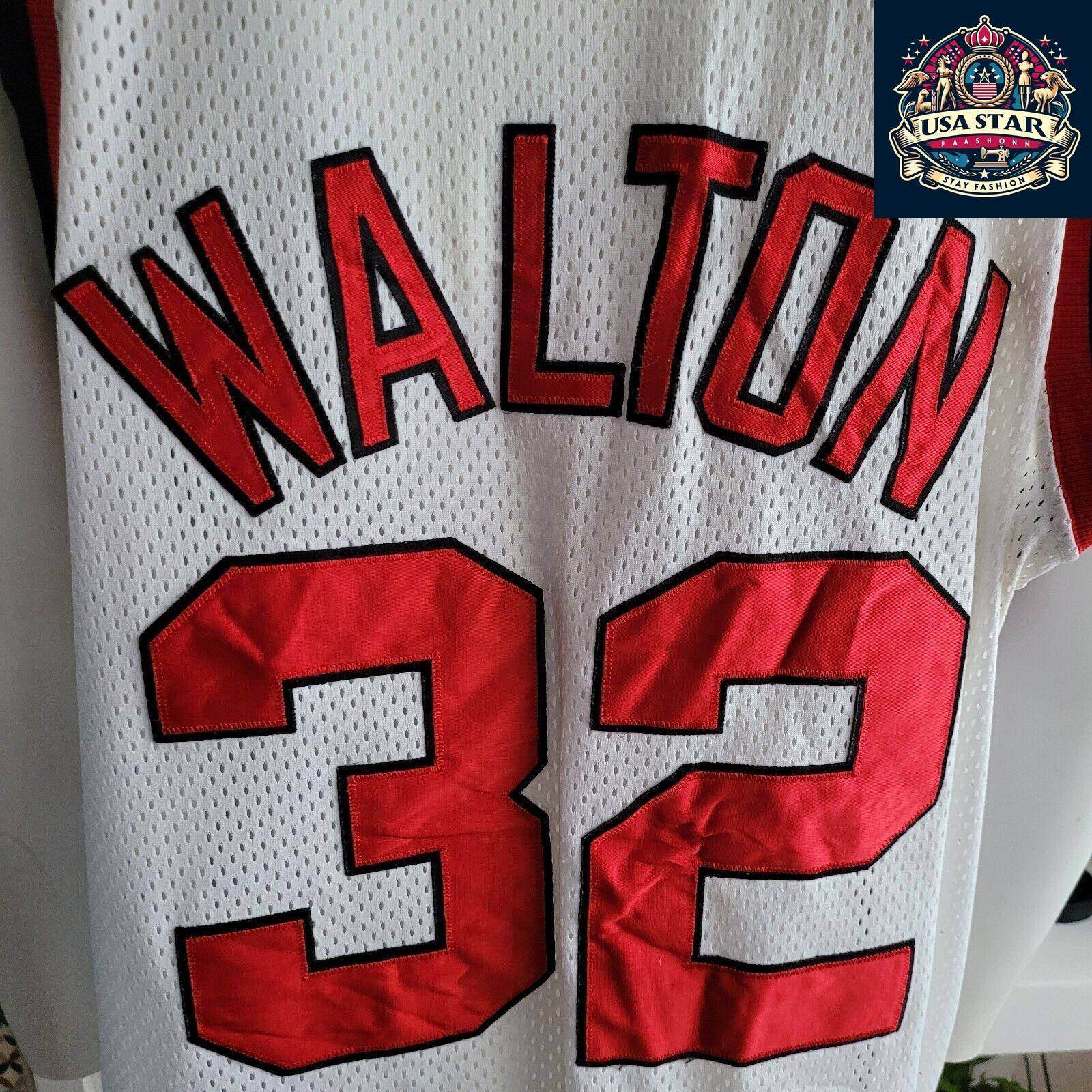 Bill Walton Jersey Portland Trail Blazers 32 Mitchell & Ness Hardwood Classics 1976 - 77 Size 56 - USASTARFASHION