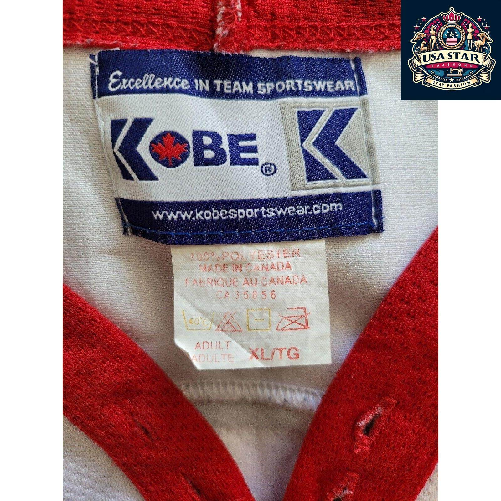 Canada Eagles Jersey NHL KOBE Melo 14 XL - Vintage Style, Quality Construction, Eye - Catching Design - USASTARFASHION