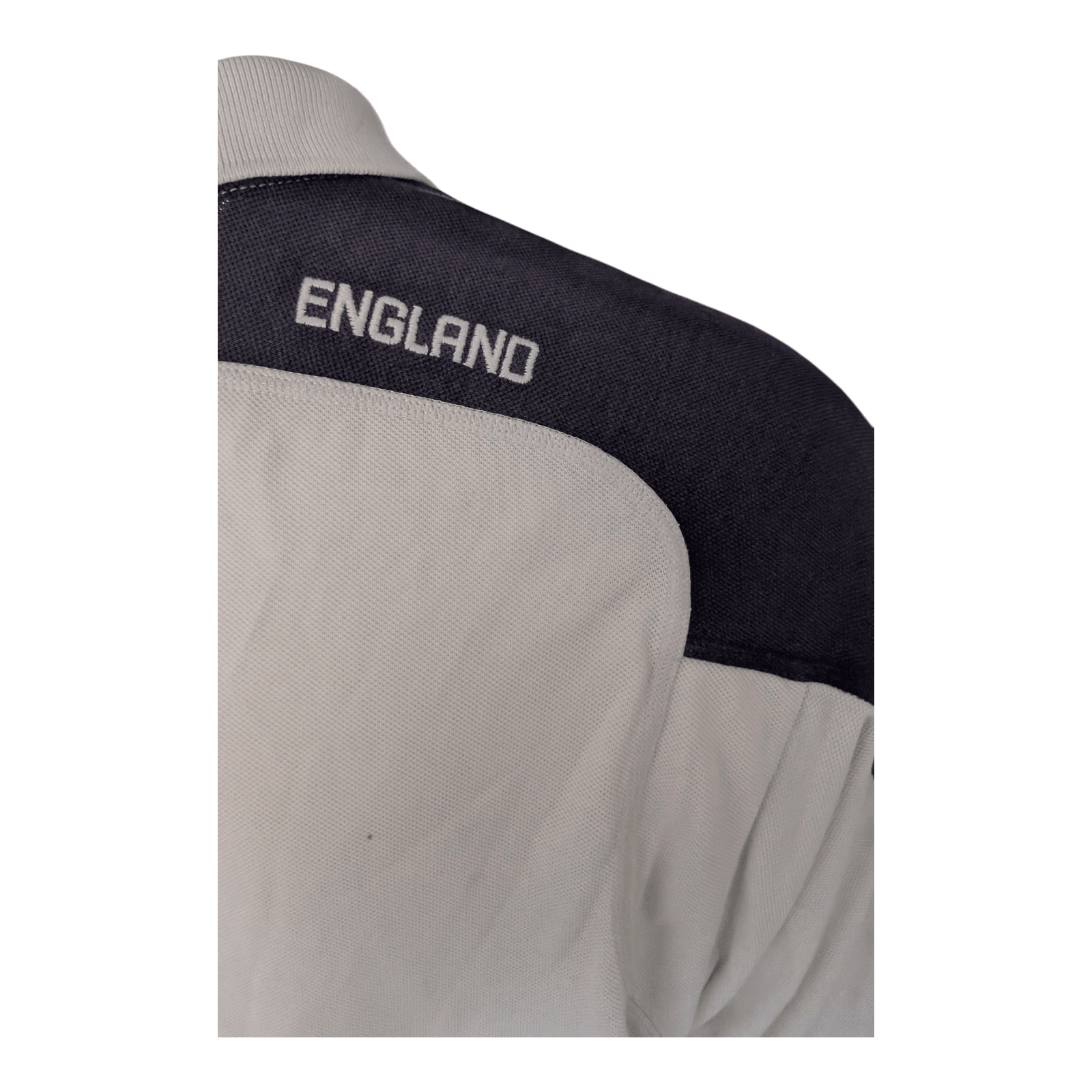 Canterbury England Rugby Polo Shirt 3XL White O2 Sponsor Red Rose Crest Top - USASTARFASHION
