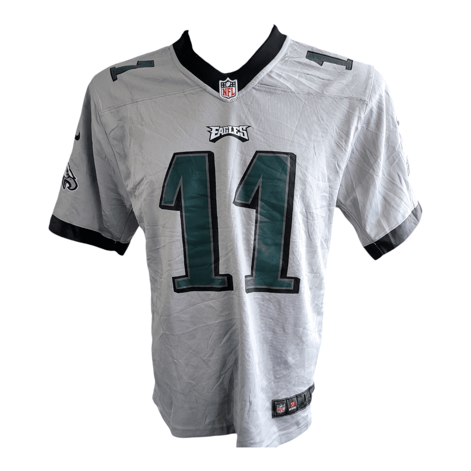 Carson Wentz Jersey 11 - Philadelphia Eagles Nike NFL On - Field Men's Large Vintage Grade A - USASTARFASHION