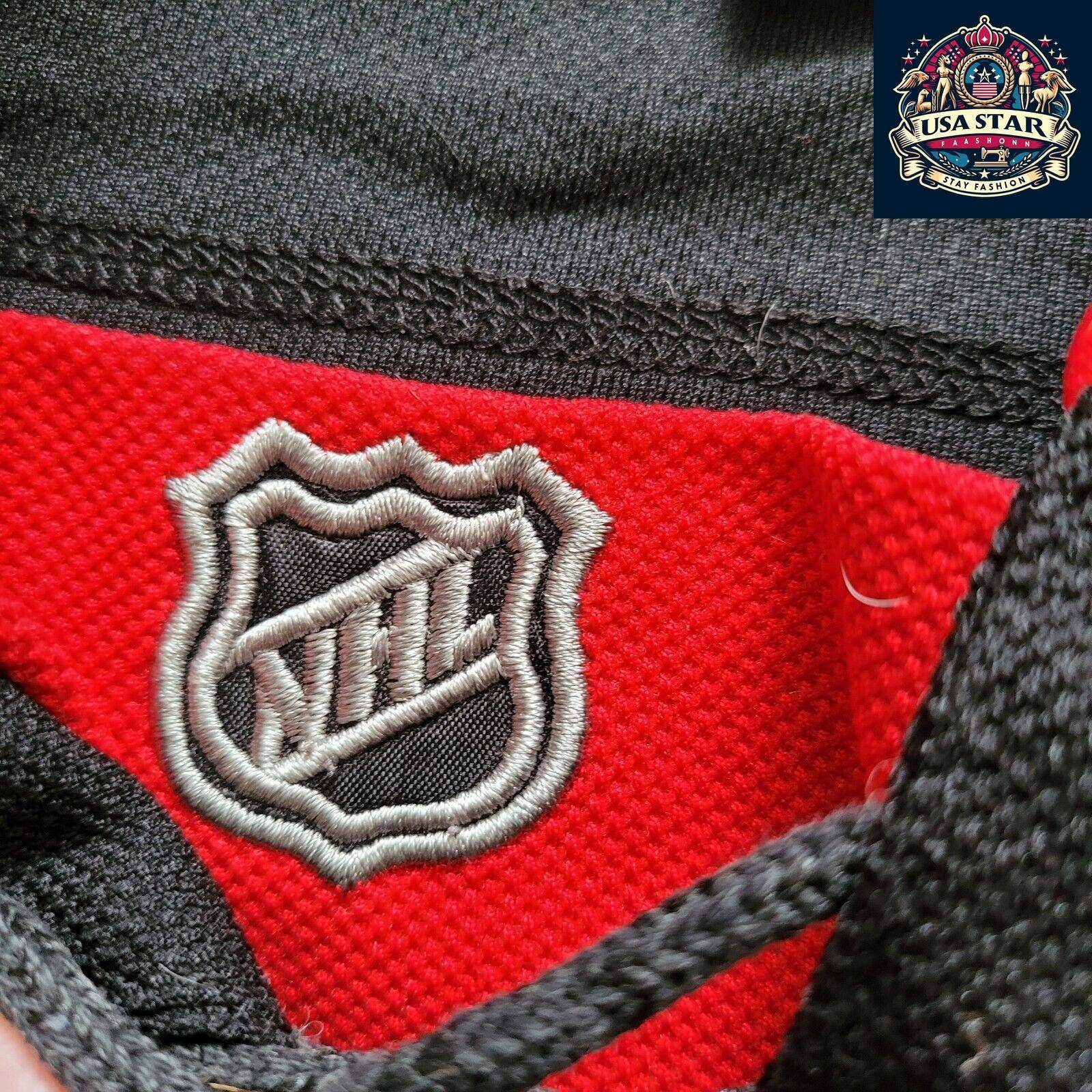 CCM Reebok NHL Chicago Blackhawks Jonathan Toews 19 Jersey Size 54 (L) - Stylish Black Design - USASTARFASHION