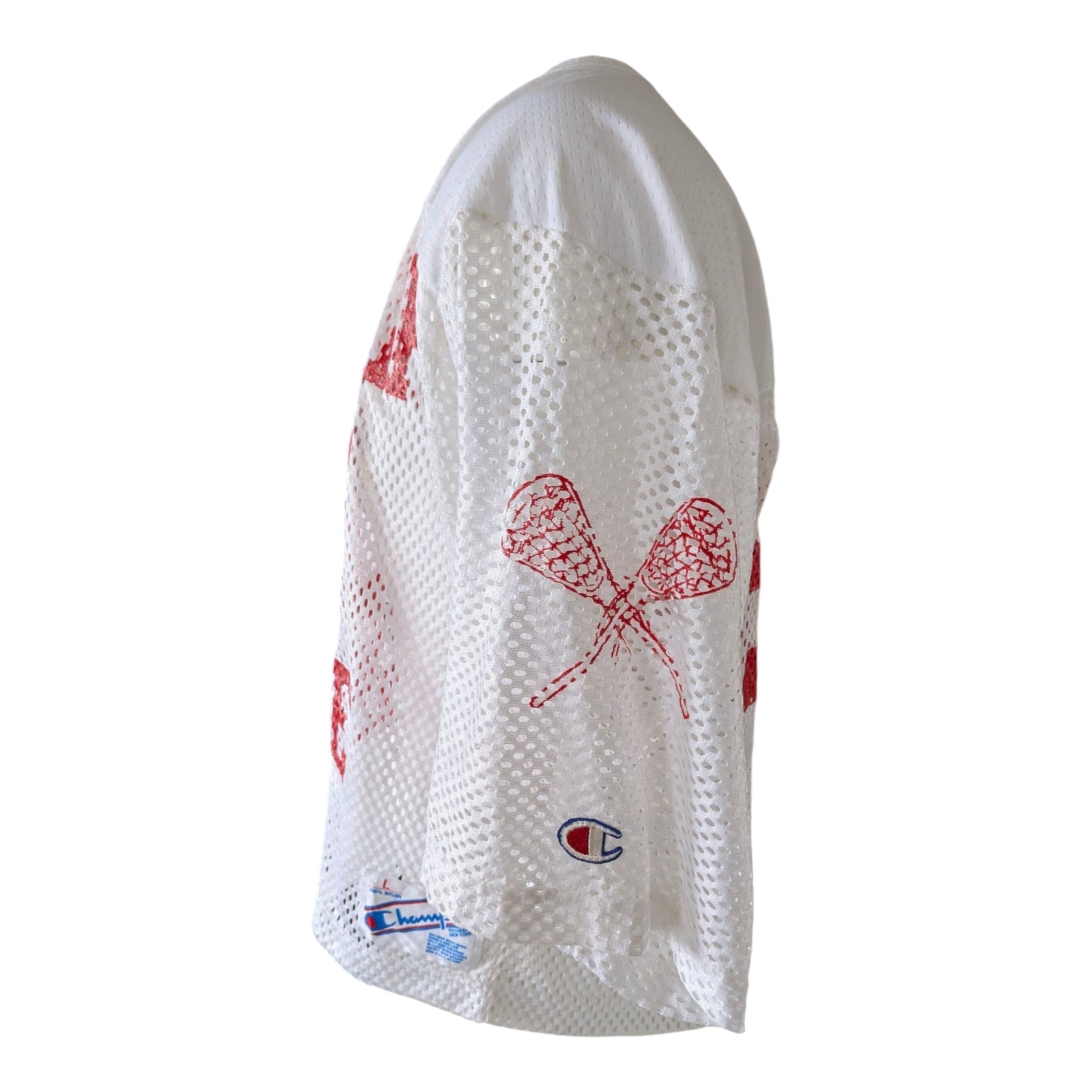 Champion East Islip Lacrosse 60 Mesh Practice Jersey – Size L - USASTARFASHION