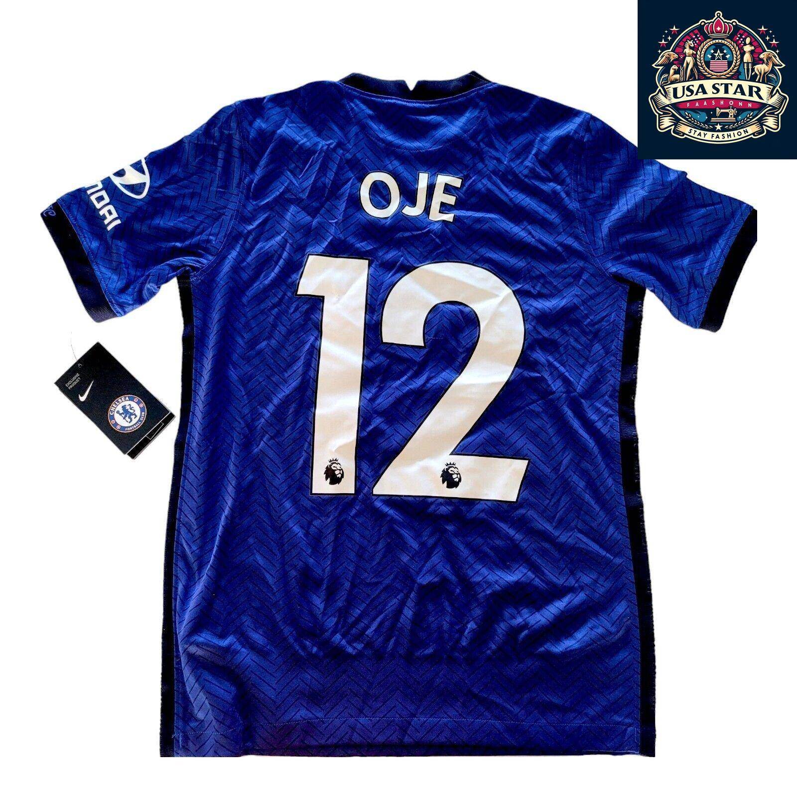 Chelsea FC Youth Home Shirt 2020/21 - Nike Dri - Fit, Lightweight, Breathable, Size L - USASTARFASHION