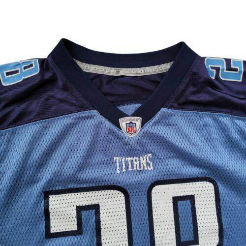 Chris Johnson 28 Tennessee Titans YOUTH Sizes L Reebok Jersey - USASTARFASHION