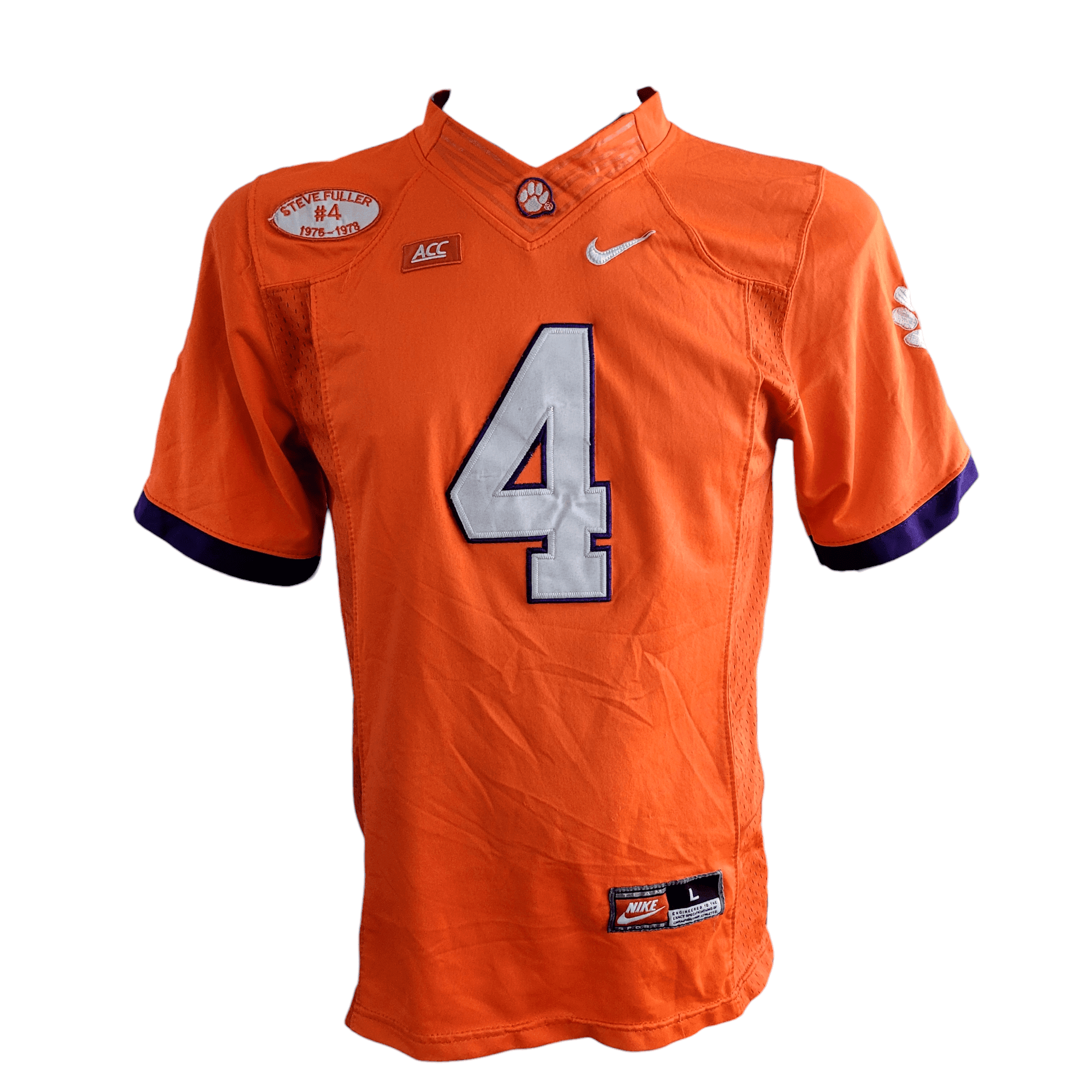 Clemson Tigers Jersey - Youth Large 4 Deshaun Watson, Nike Team Apparel, Grade A Condition - USASTARFASHION