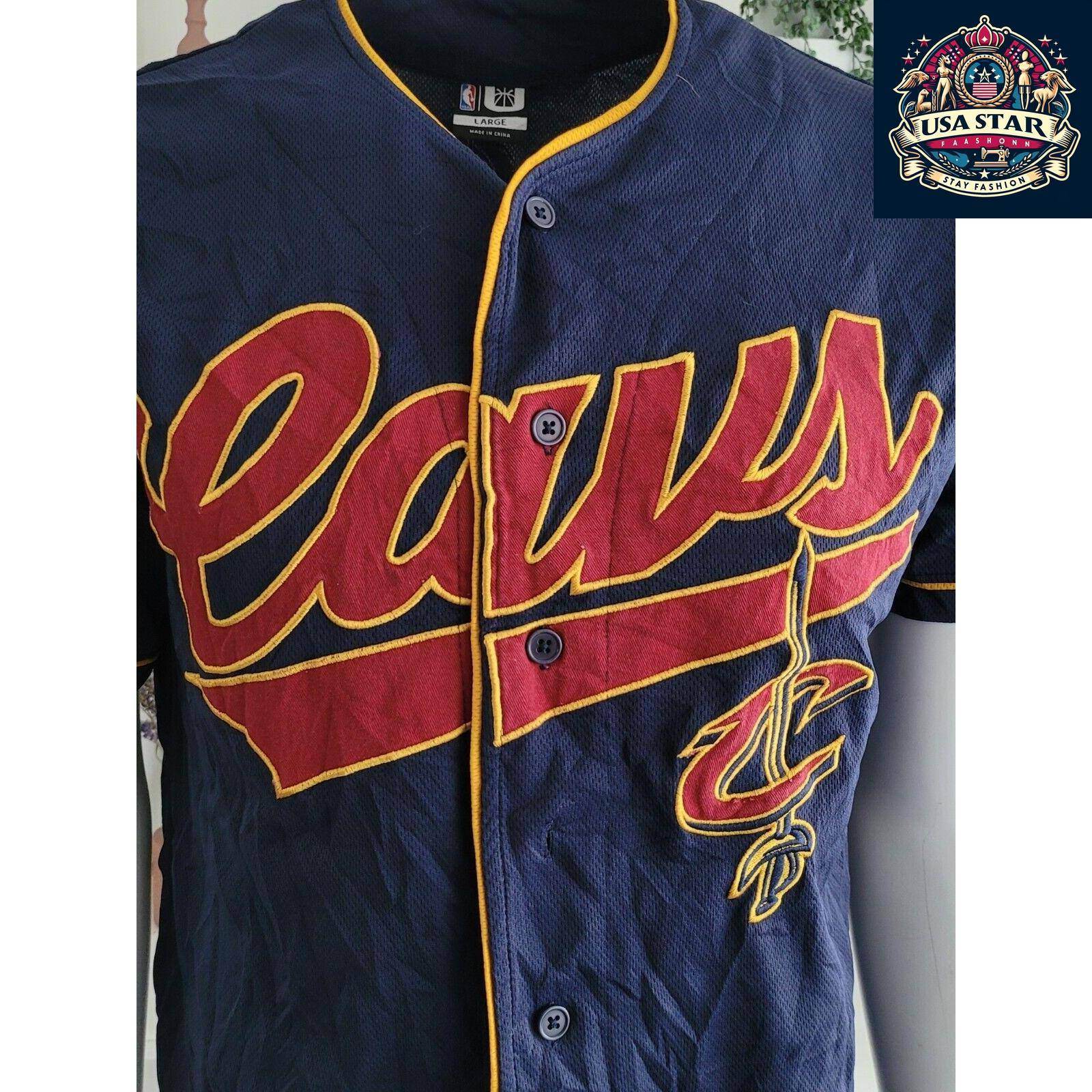 Cleveland Cavaliers Basketball Jersey Large - High - Quality Fabric, Excellent Condition, Perfect Fit - USASTARFASHION
