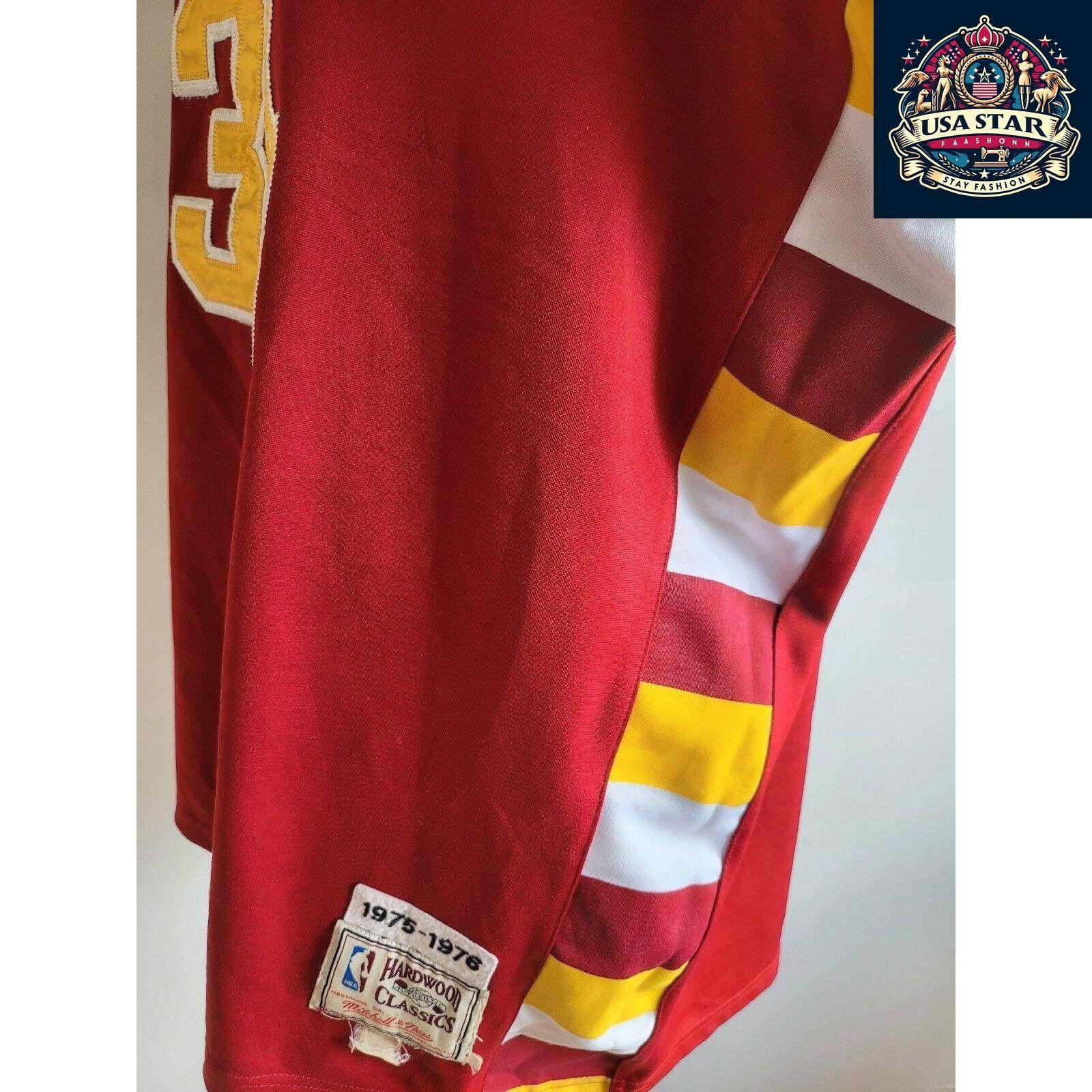 Cleveland Cavaliers Jersey 34 Austin Carr Hardwood Classics 2XL - Vintage Basketball Tribute - USASTARFASHION