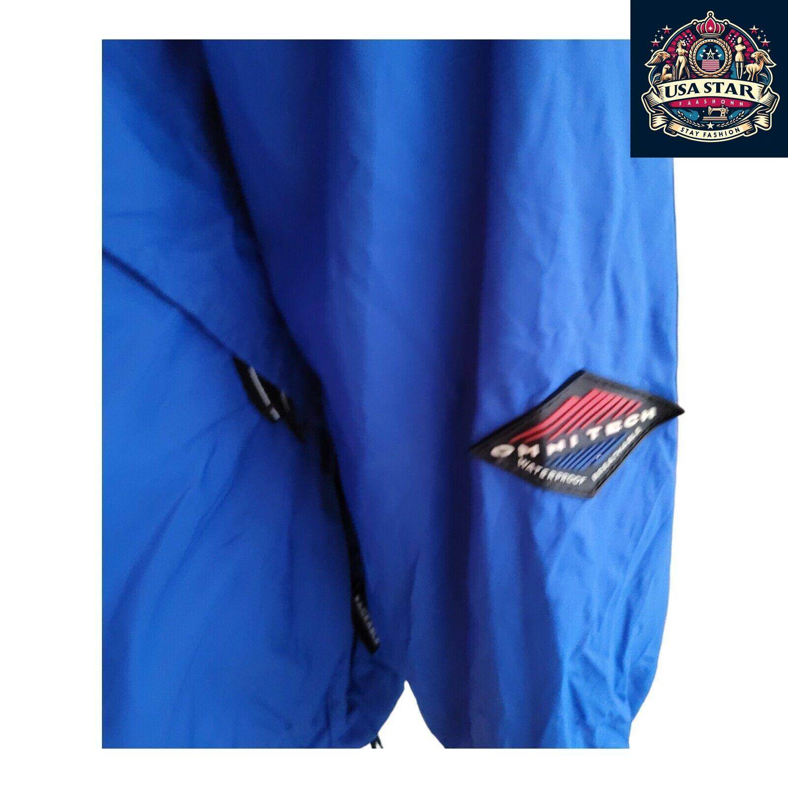 Columbia Waterproof Jacket Men’s Small, Omni Tech Breathable & Packable Lightweight Outdoor Gear - USASTARFASHION