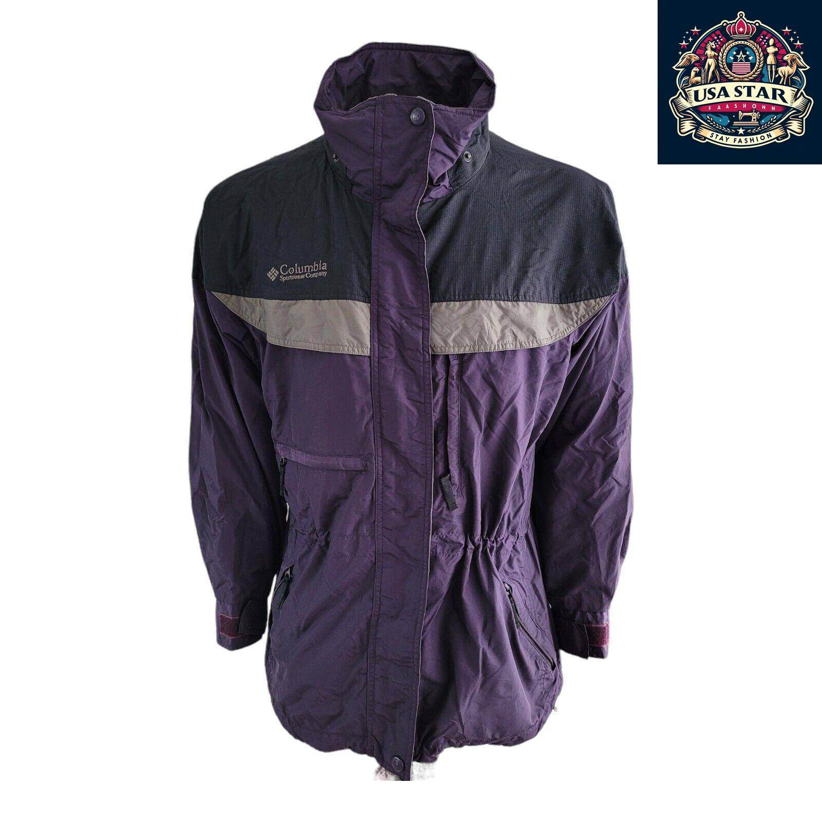 Columbia Women's Jacket - Boulder Ridge Medium Purple, Water - Resistant, Stylish & Durable Outerwear - USASTARFASHION