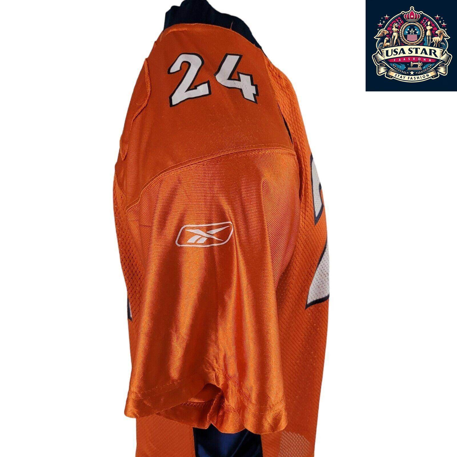 Denver Broncos Jersey Bailey 24 Youth XL Fits Adult Small - Comfortable, Durable Team Apparel - USASTARFASHION